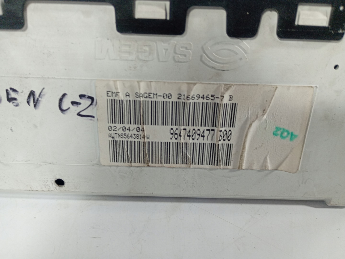 Citroen C2 03-09 Display OE 9647409477
