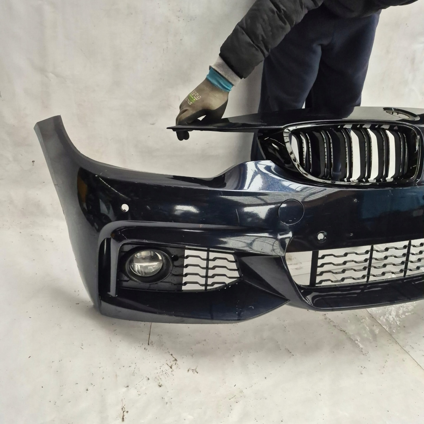 BMW 4 F32 m-packet LCI LIFT bumper front front 4XPDC 8054502
