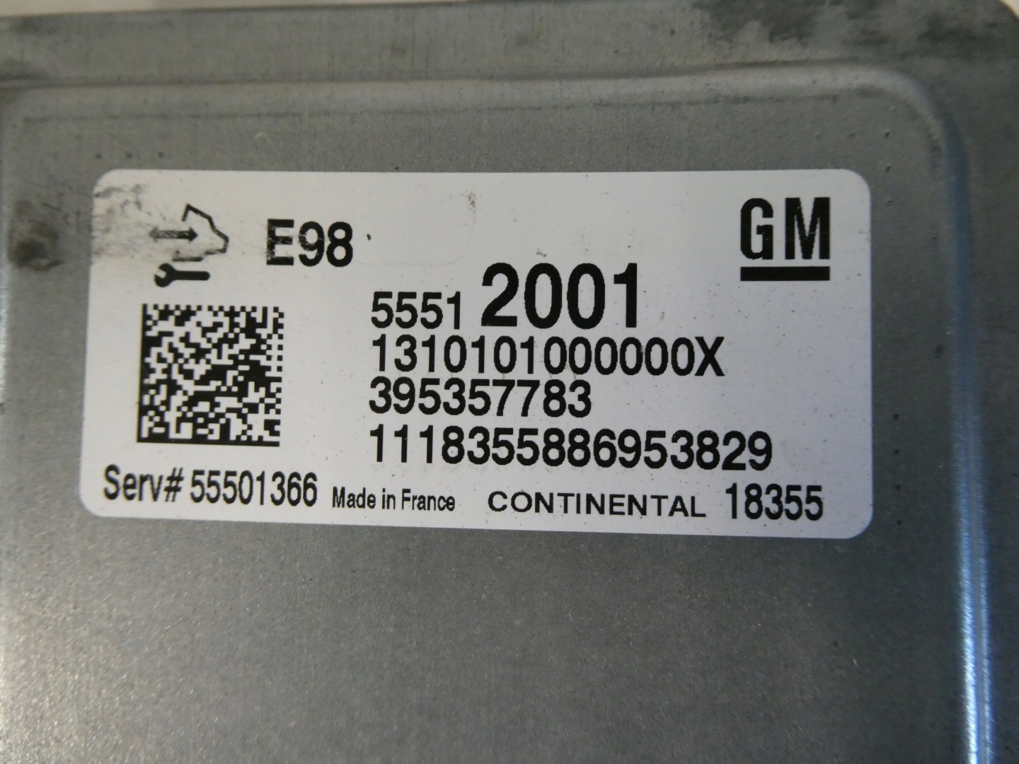 running board START IMMO control unit of the engine OPEL INSIGNIA B 1.6 CDTI B16DTH AUTOMAT