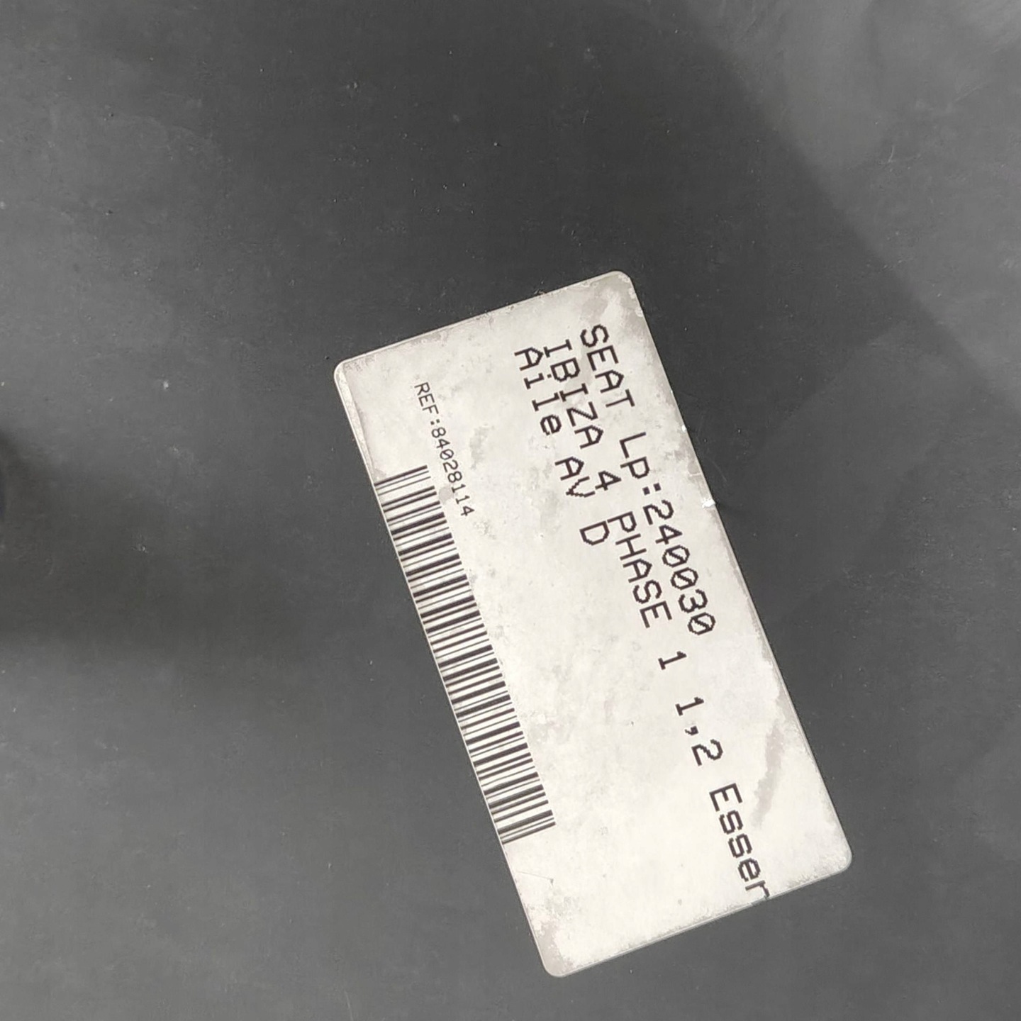 fender front side right Seat Ibiza IV (6J,6P)