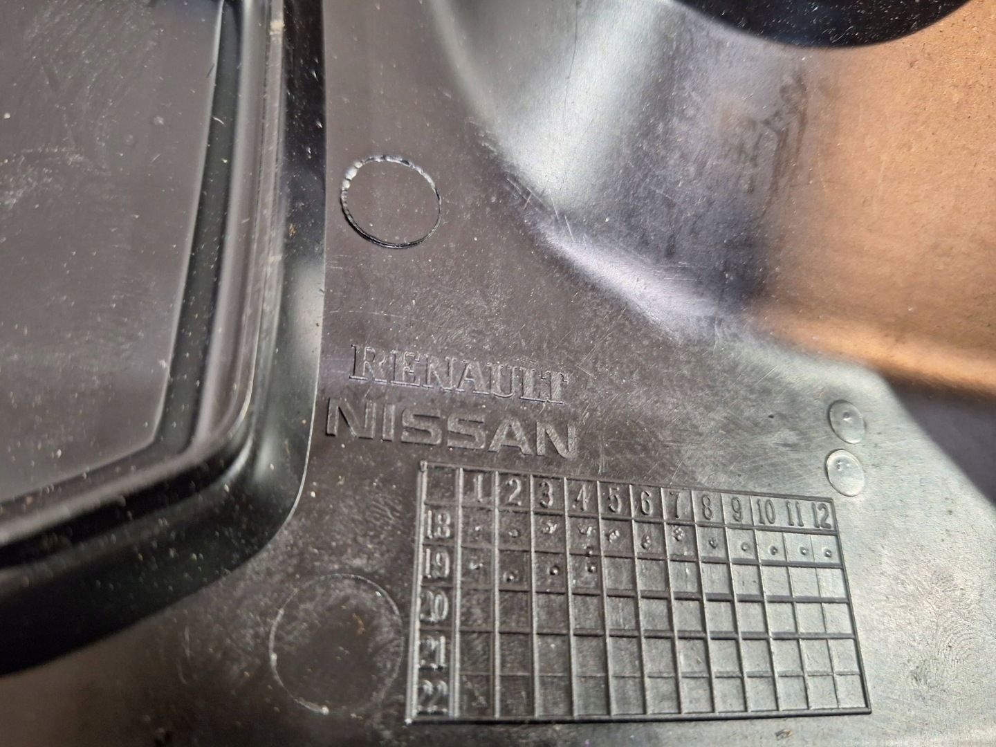 Abdeckung Blende Abdeckung DES MOTORS 91724 RENAULT TRAFIC III 1.6 DCI