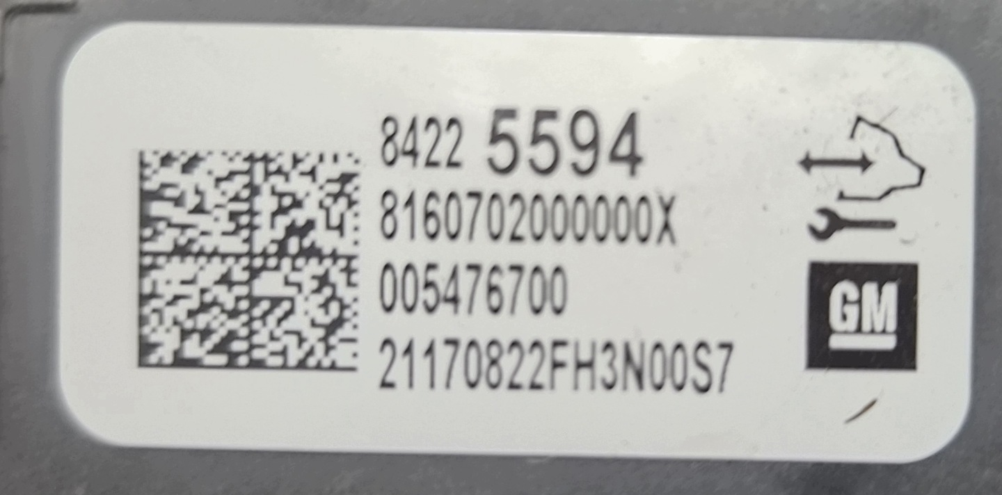 KAMERA RADAR windows OPEL INSIGNIA B 84225594