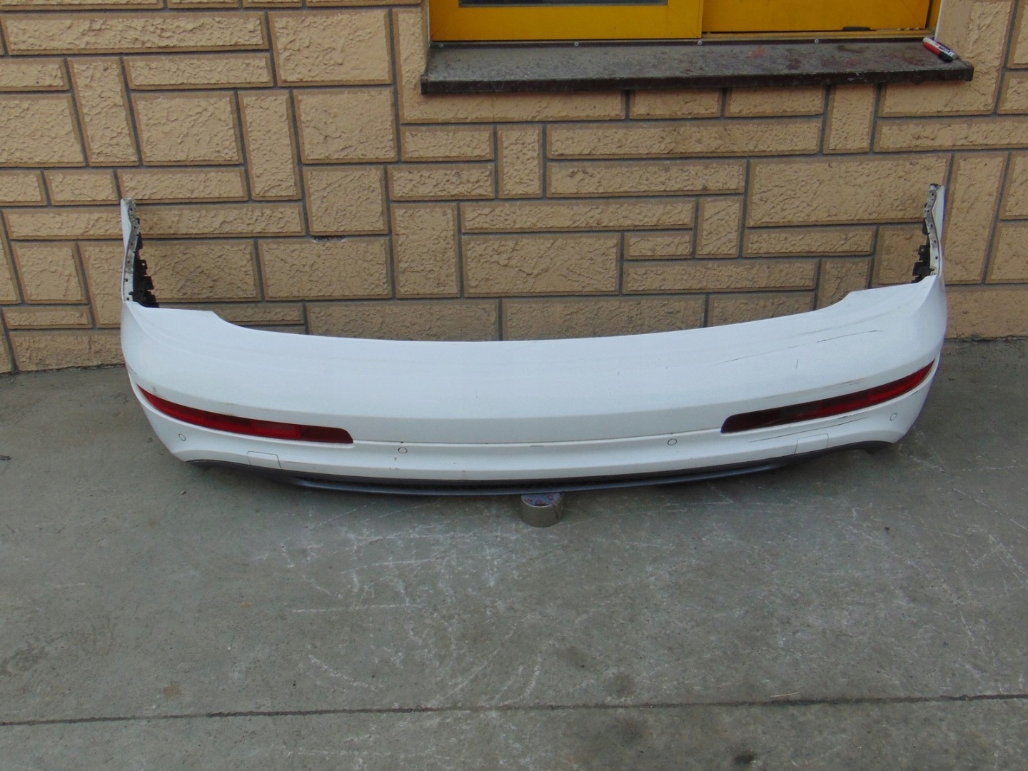 bumper rear part rear AUDI Q7 4L LIFT S-LINE