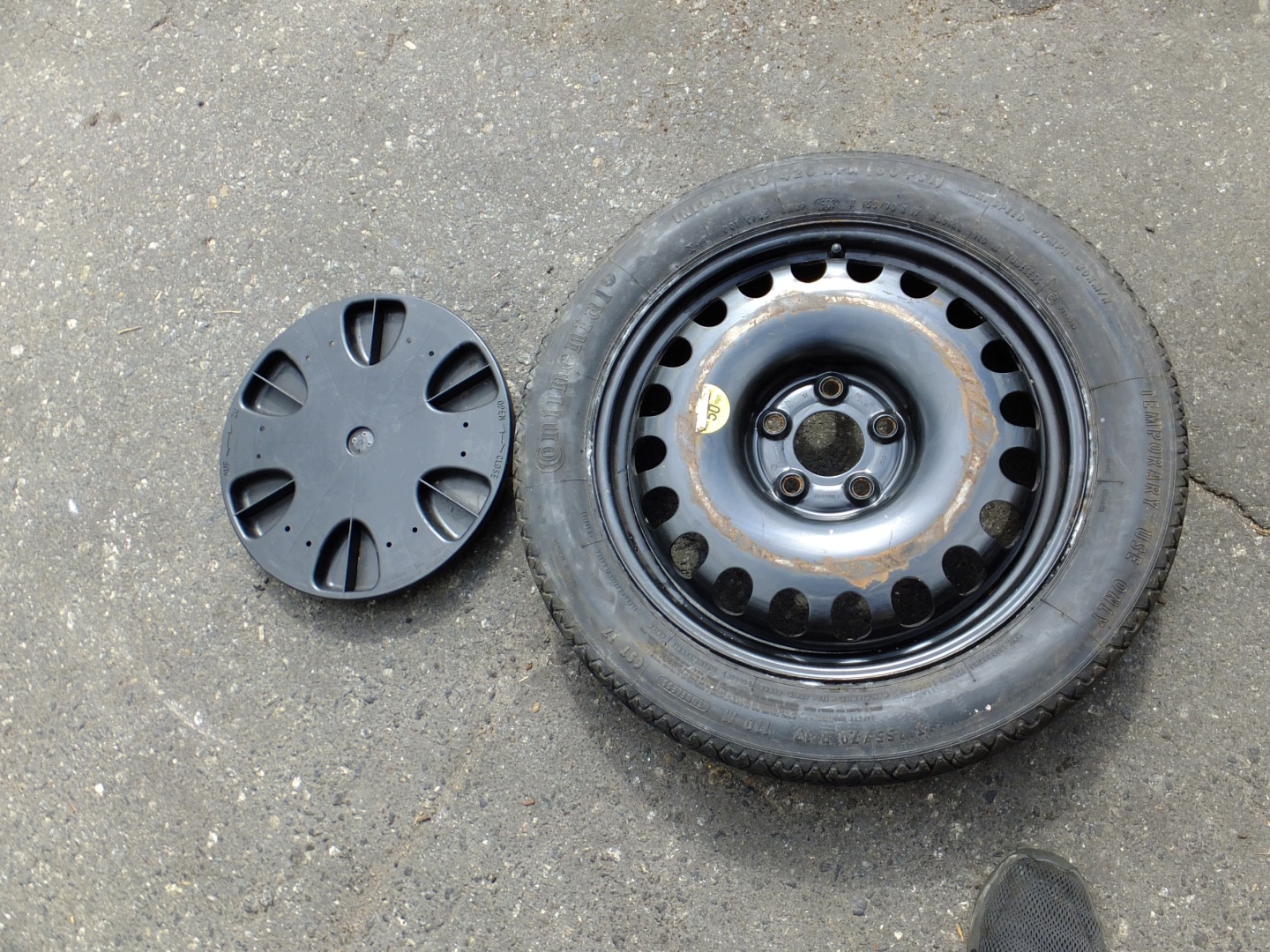 wheel spare 17'' mercedes w211 2194000002