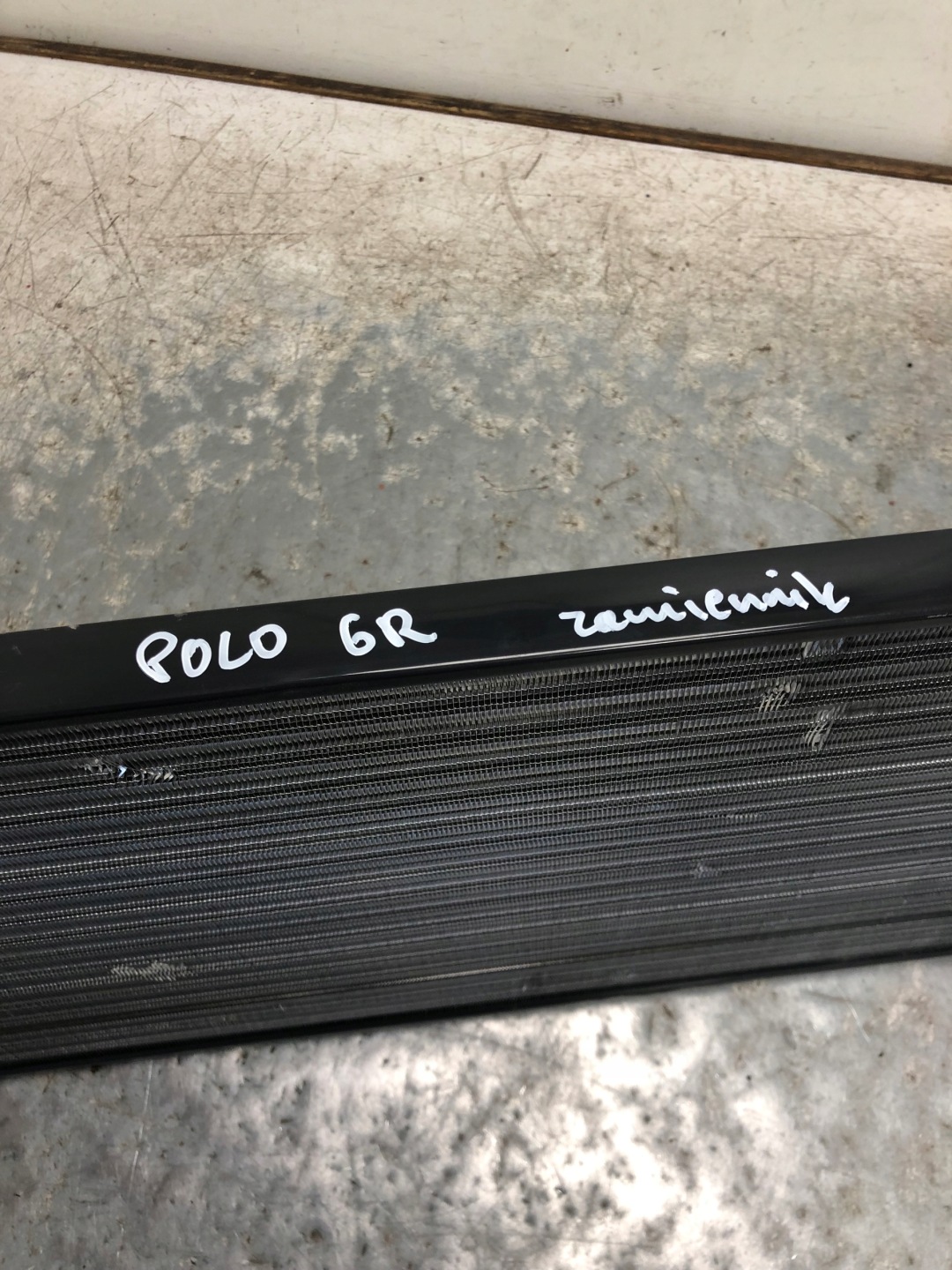intercooler radiator HAJUS 1211137 VW POLO 6R