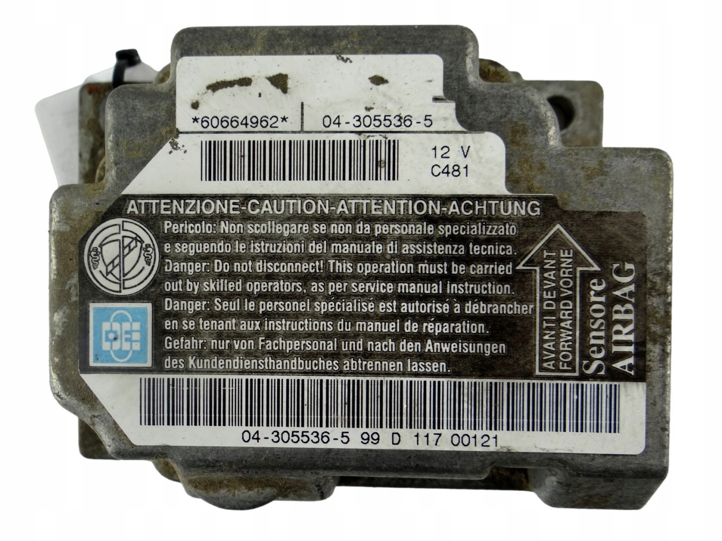 modul SENSOR AIRBAG ALFA ROMEO 156 60664962