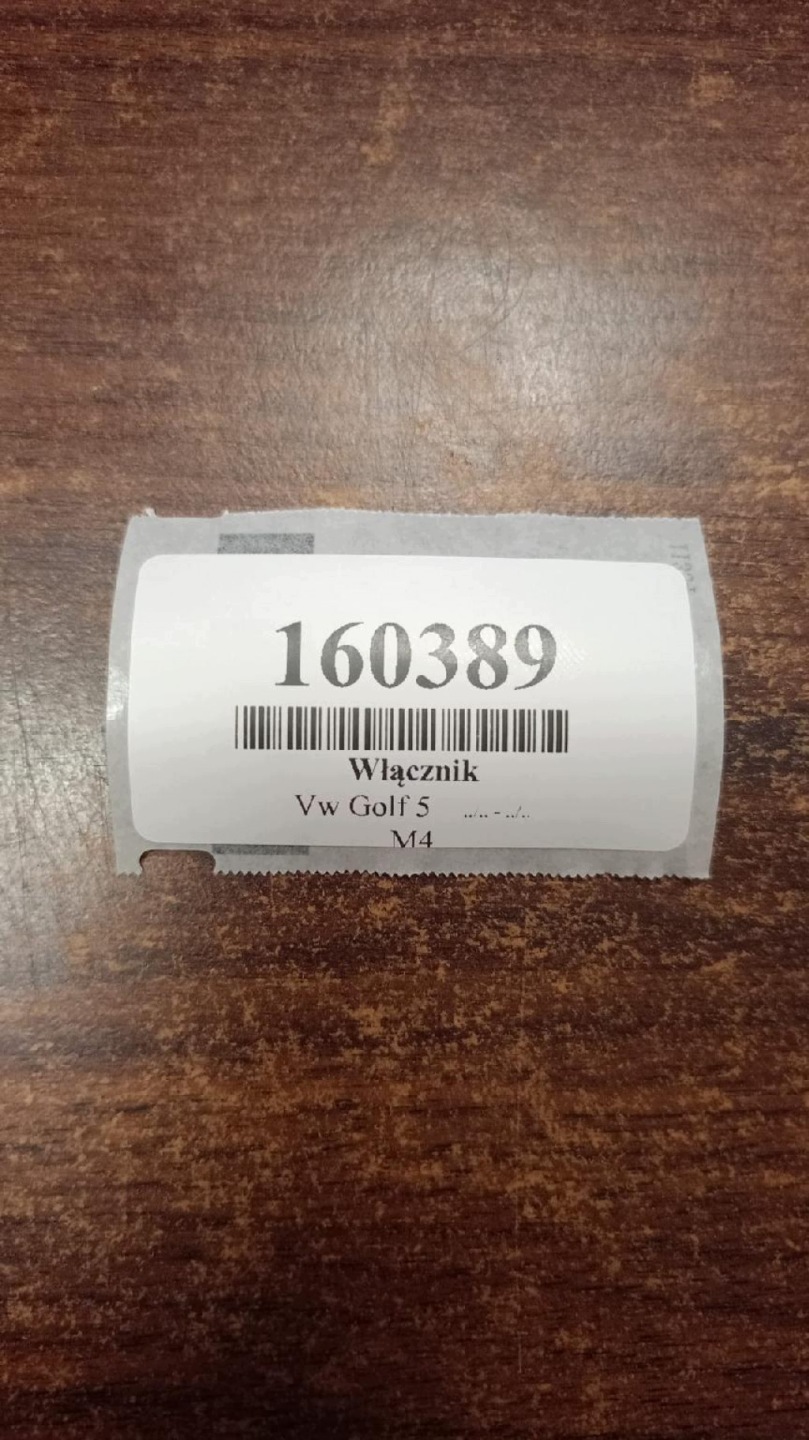 VW GOLF V Schalter Leuchten