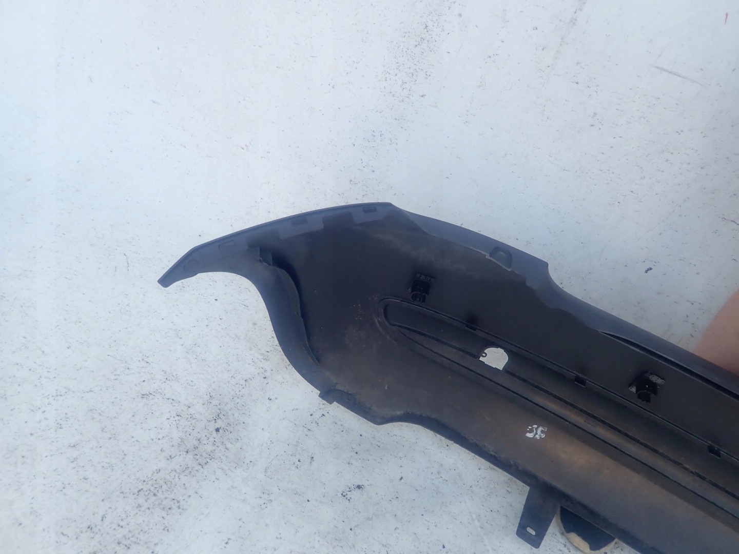 FIAT 500 07-15 bumper rear part rear PDC