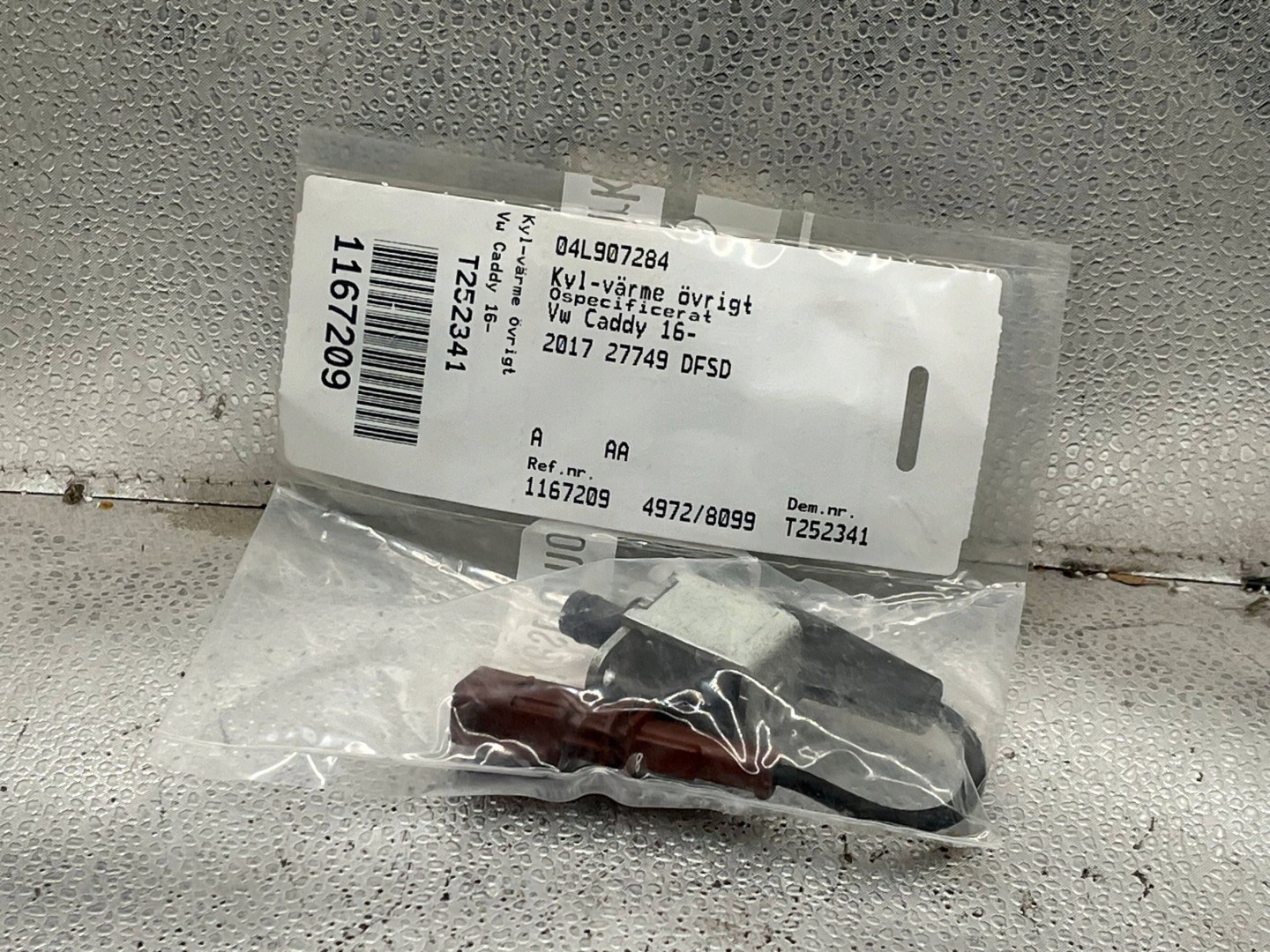 Sensor Sensor POMPY des Wassers VAG 04L907284 !J