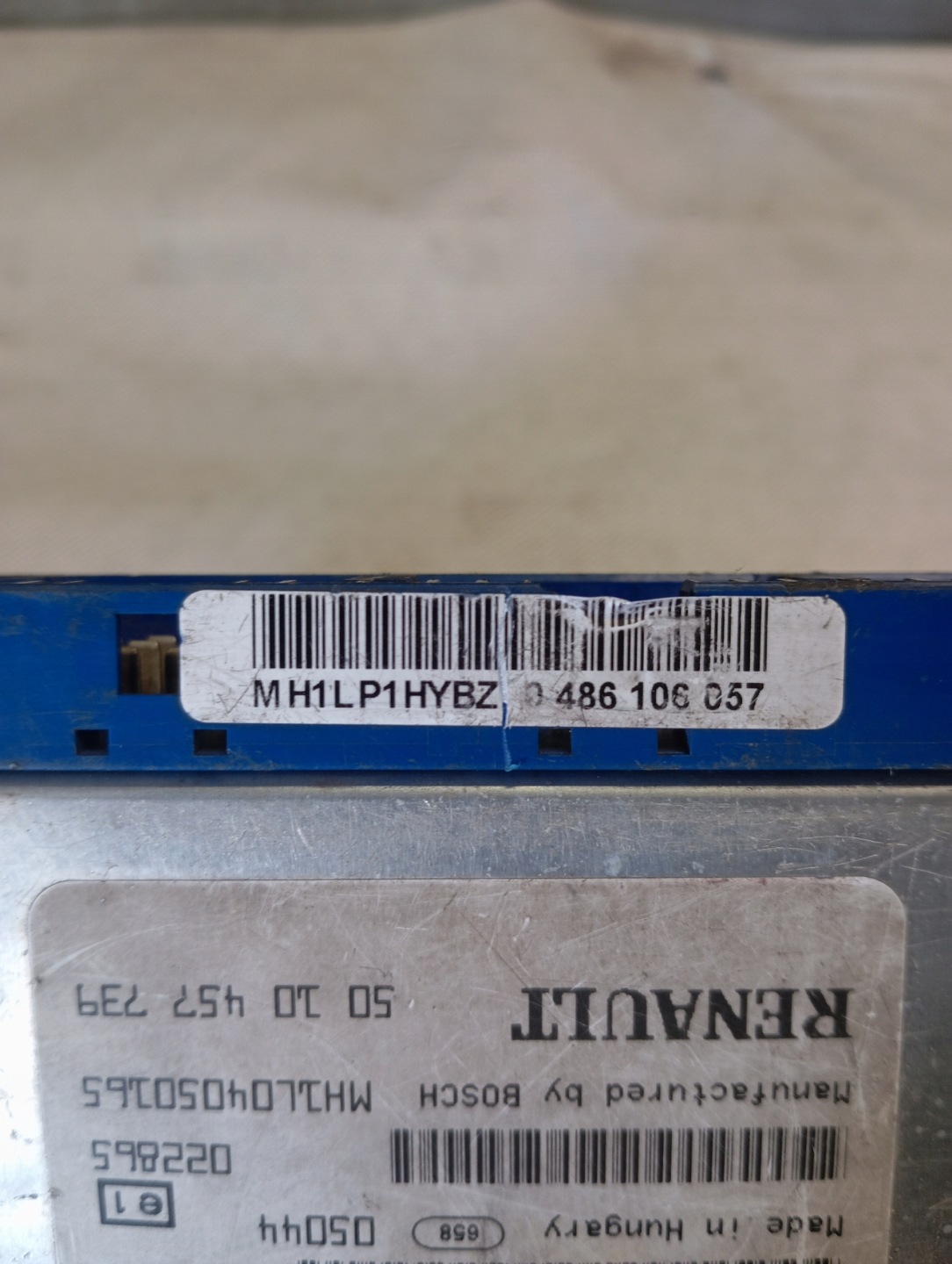 RENAULT PREMIUM MAGNUM DXI computer control unit EBS 0486106057 5010457739