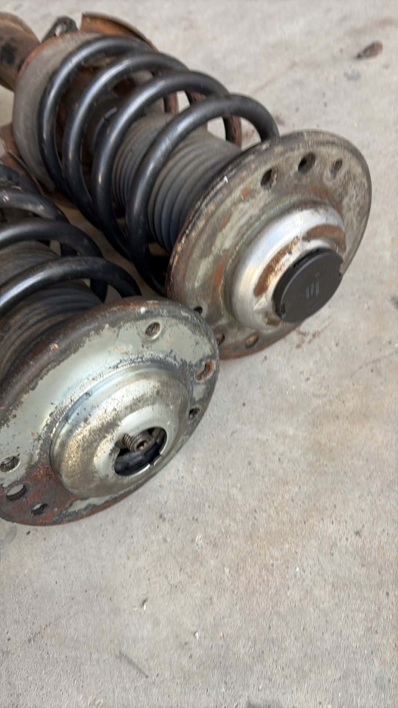 Saab 9-3 93 front front shock absorbers MCPHERSONY Monroe springs Eibach