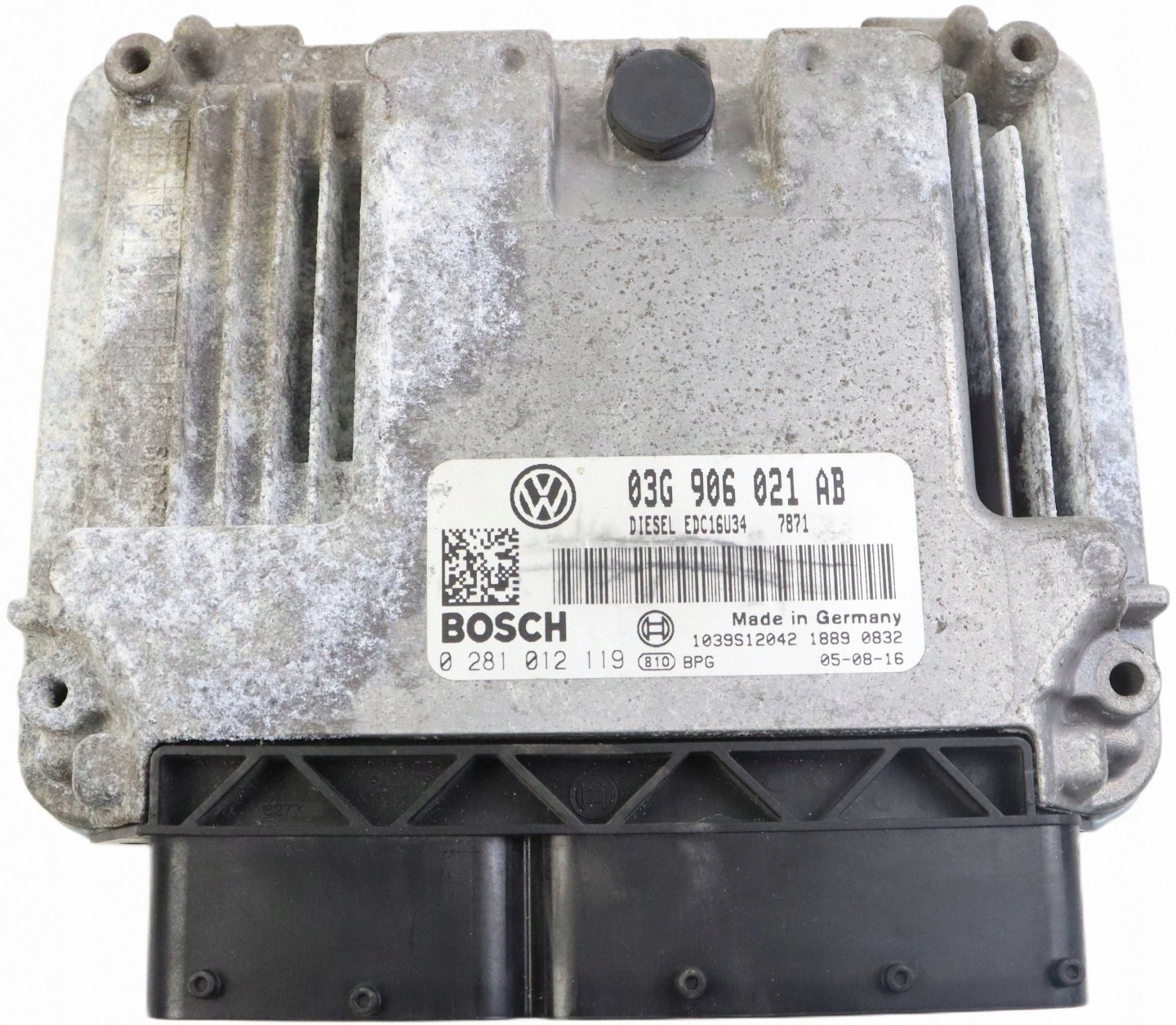 VW PASSAT B6 TOURAN e modulo Centralina Motore 2.0TDI 03G906021AB 0281012119