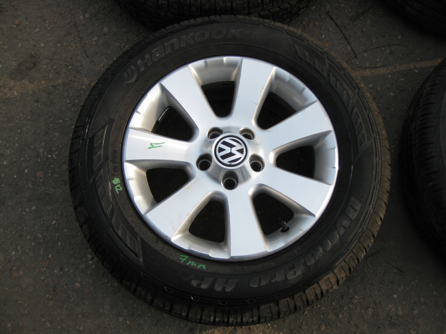 VW discs aluminium 6,5X16 E33 5X112 5N0601025A KOMPLET