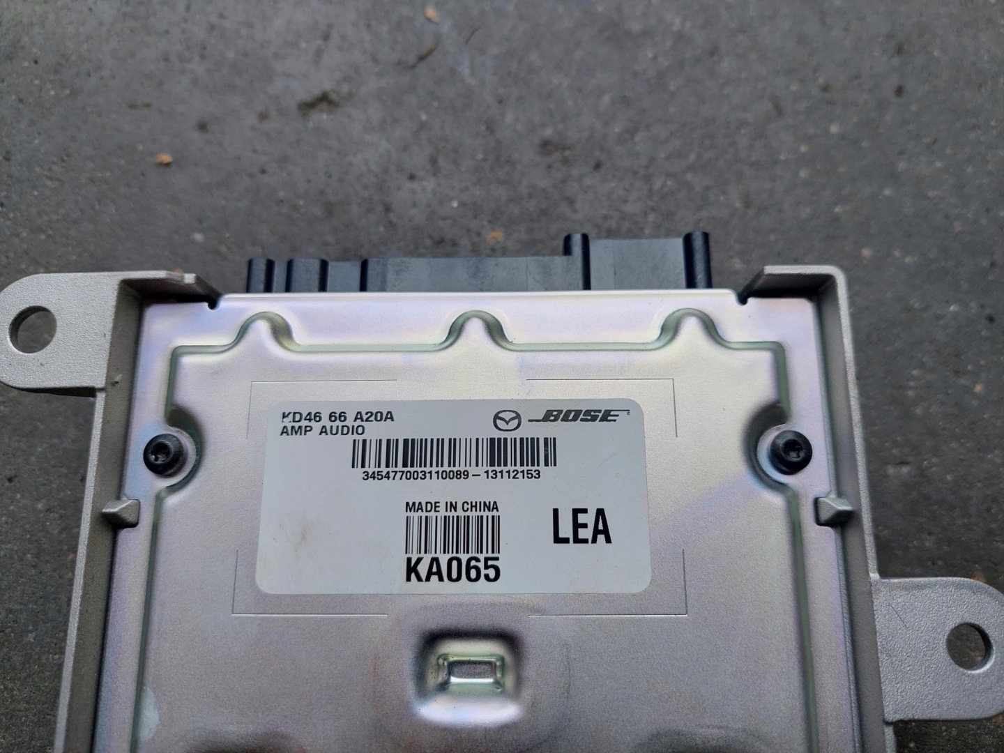 amplifier BOSE KD4666A20A MAZDA CX-5 CX5 KE 2.2 D