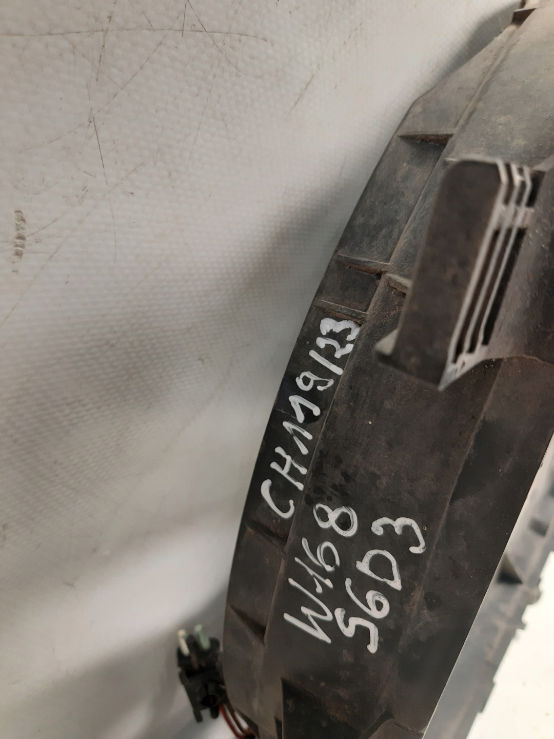 ventilátor chladiče MERCEDES W168