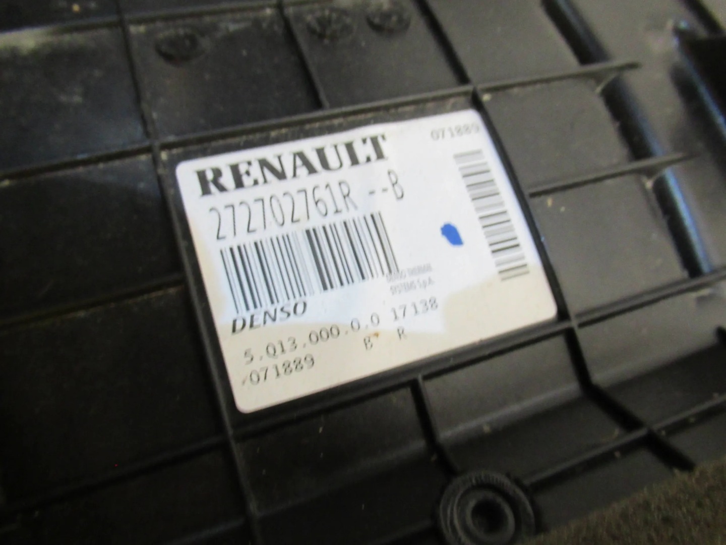 ohřívač 272702761R Renault Zoe