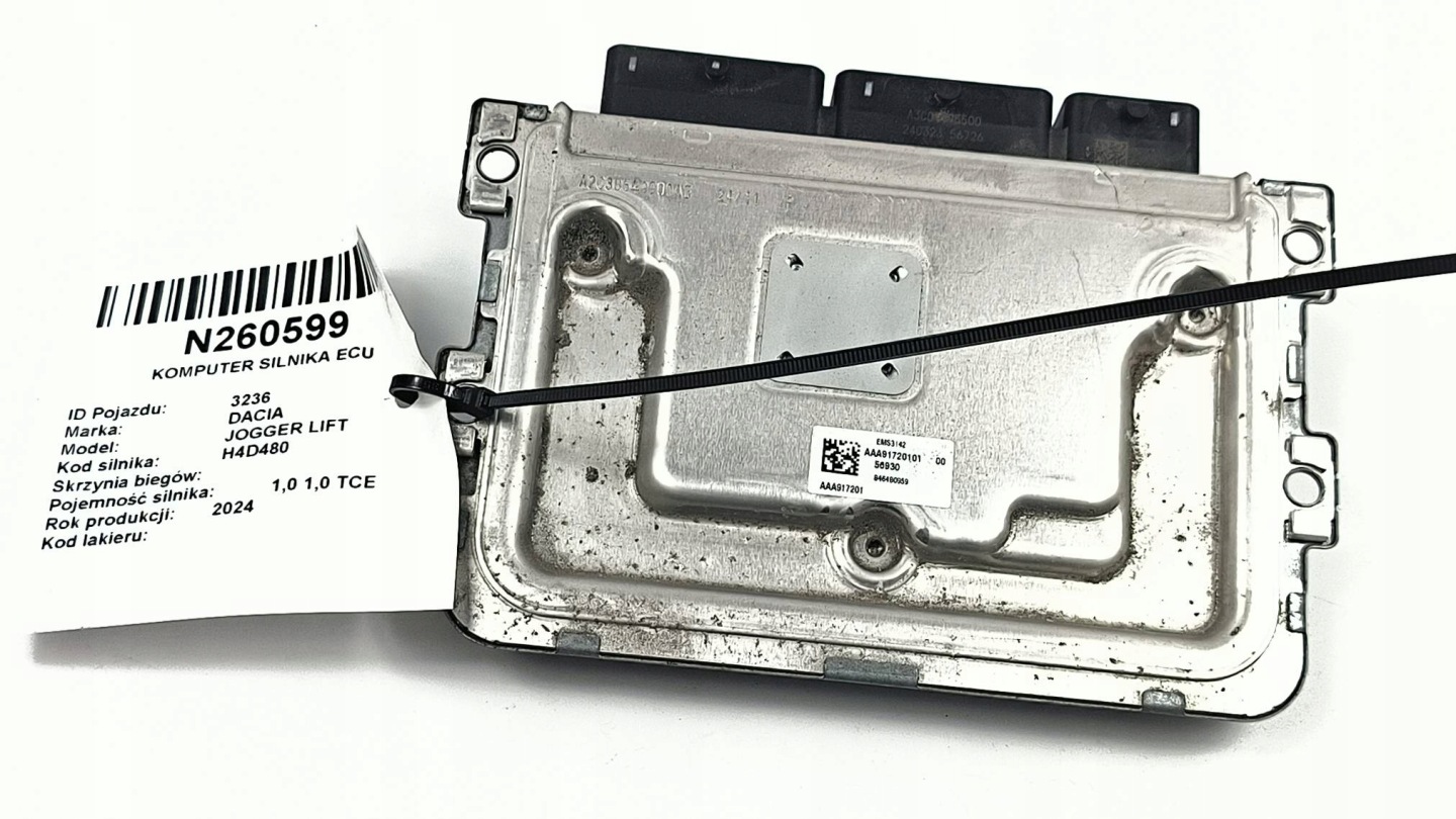computer Motore ECU 237100773V 1.0 TCE DACIA JOGGER LIFT