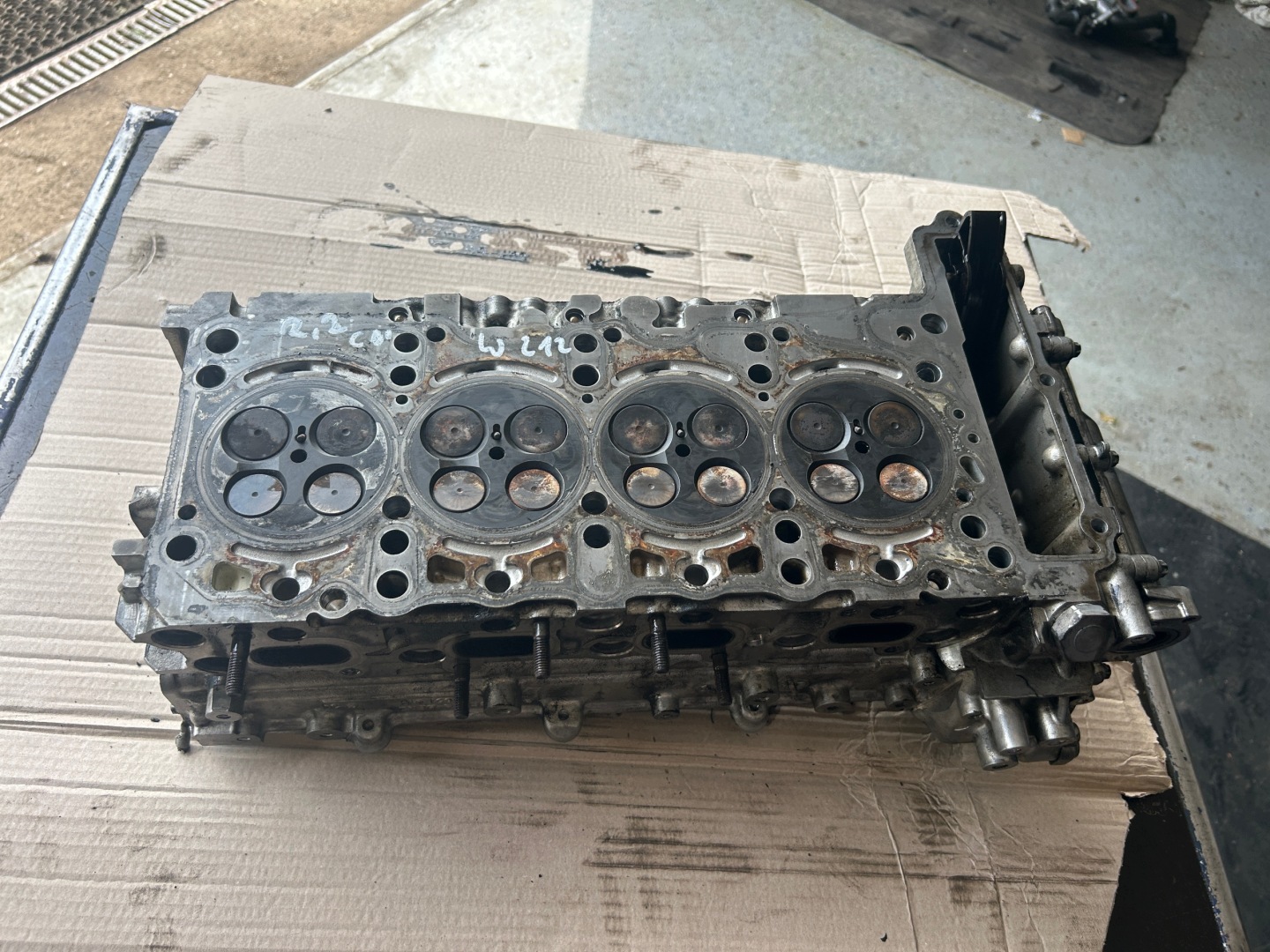 MERCEDES W212 LIFT 2,2 CDI head. complete A6510150601