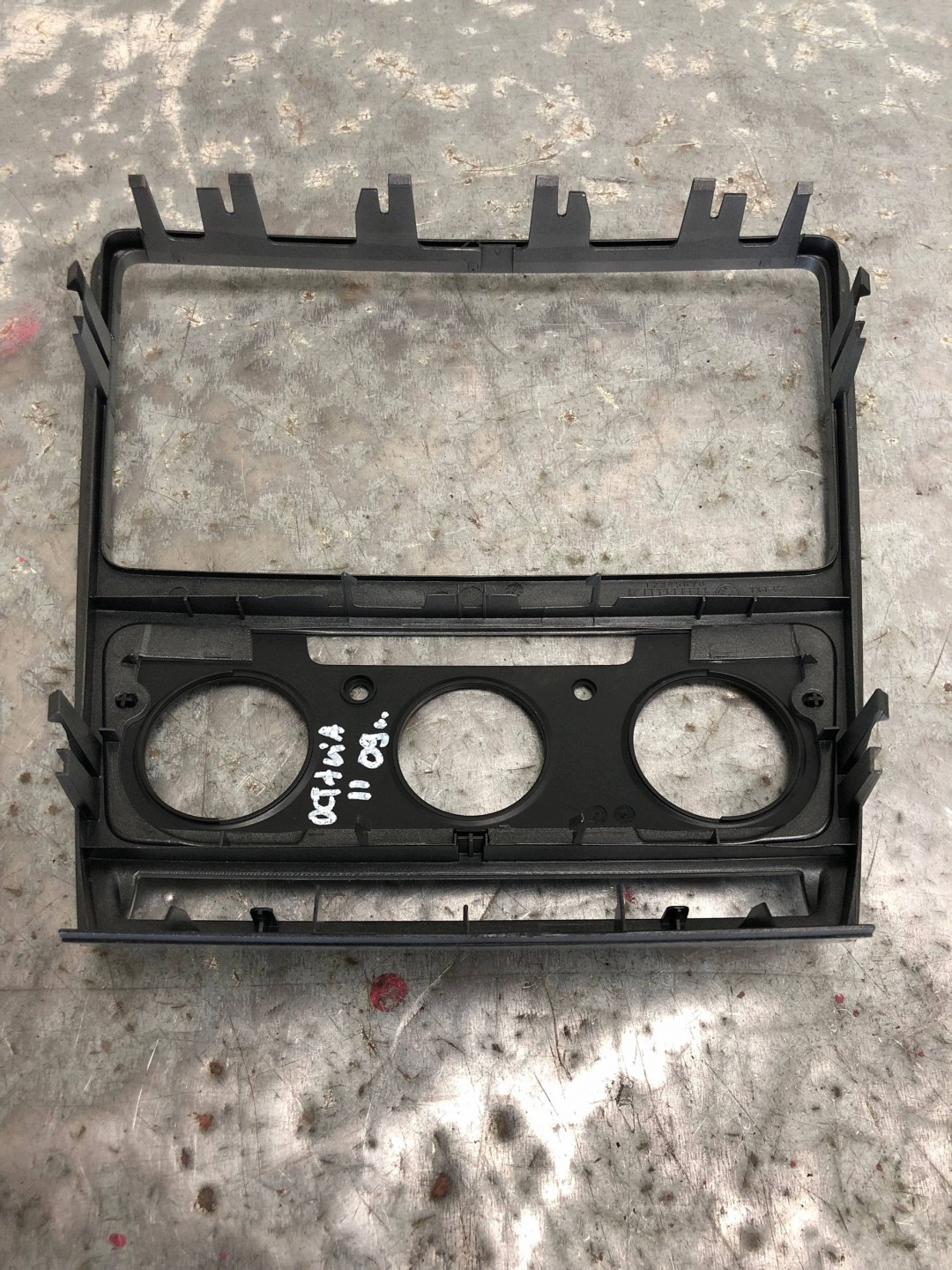 rám rádia PANELU klimatizaci SKODA OCTAVIA MK2