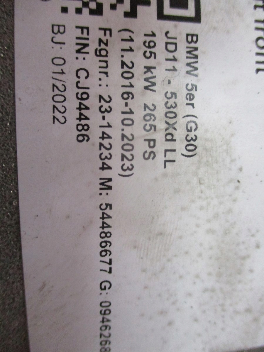 Getriebe BMW 5 G30 3,0D XD GA8X51CZ
