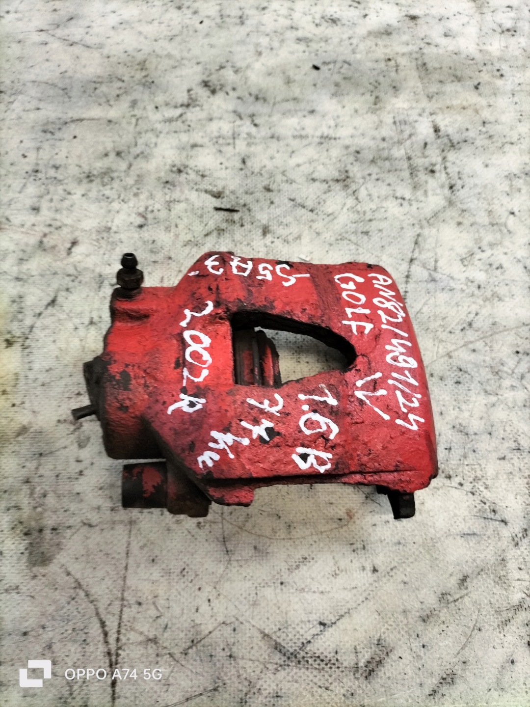 caliper brake front left VW GOLF IV 1.6 2002R