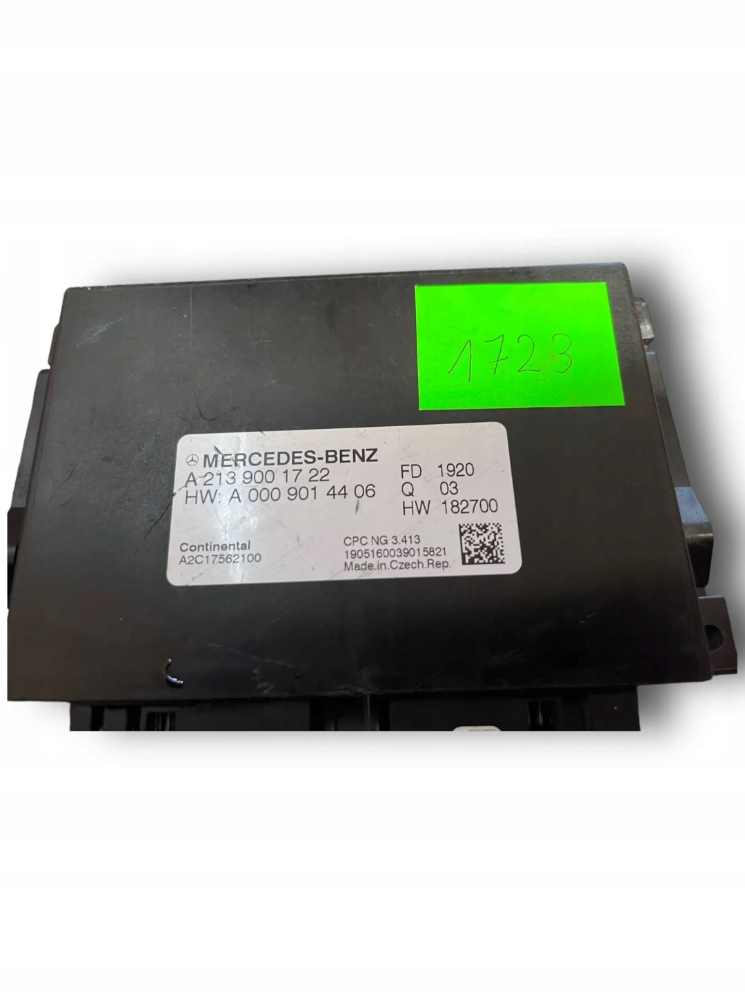 MERCEDES W213 Bedienteil Getriebe getriebe A2139001722 @M