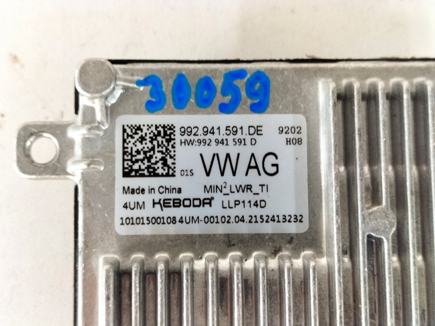control unit module LED VW SKODA AUDI