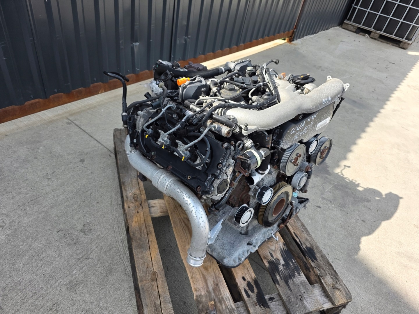 engine complete AUDI A4 B8 A5 8T Q5 8R ITP 3.0 TDI CCW CCWA 124101KM *3*