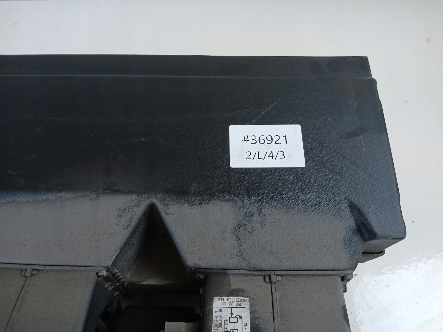 RENAULT MASTER II heating air conditioning devices SPAL 008-A46-02