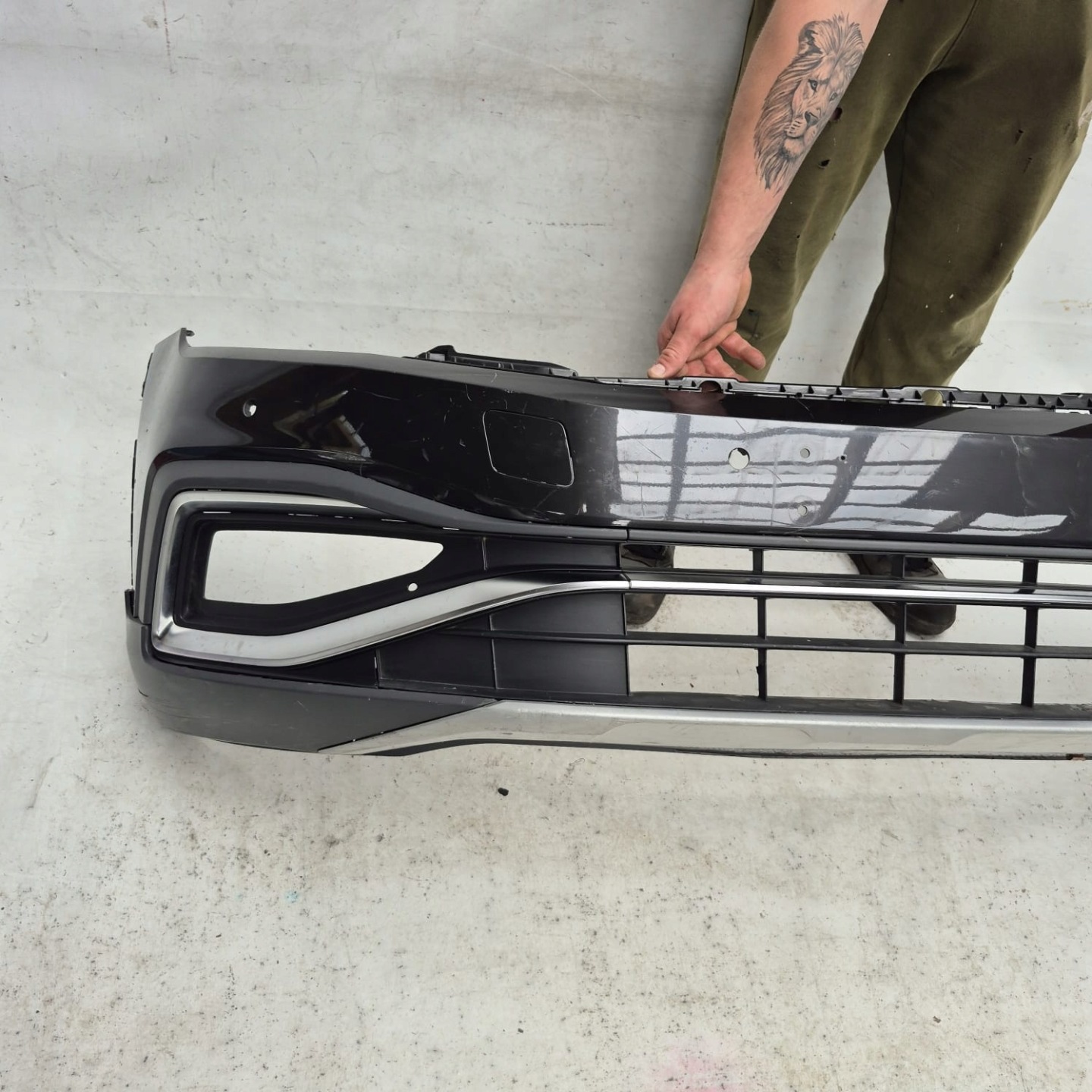 VW PASSAT B8 3G0 LIFT ALLTRACK bumper front front 4XPDC 3G0807221H