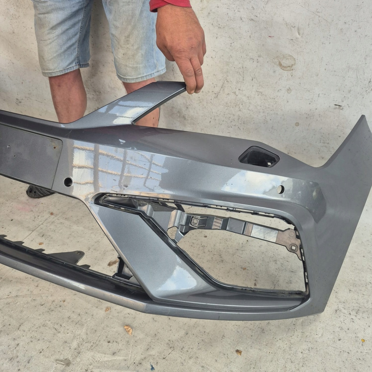 SEAT LEON III 5F LIFT FR 17- bumper front front PDC SPR
