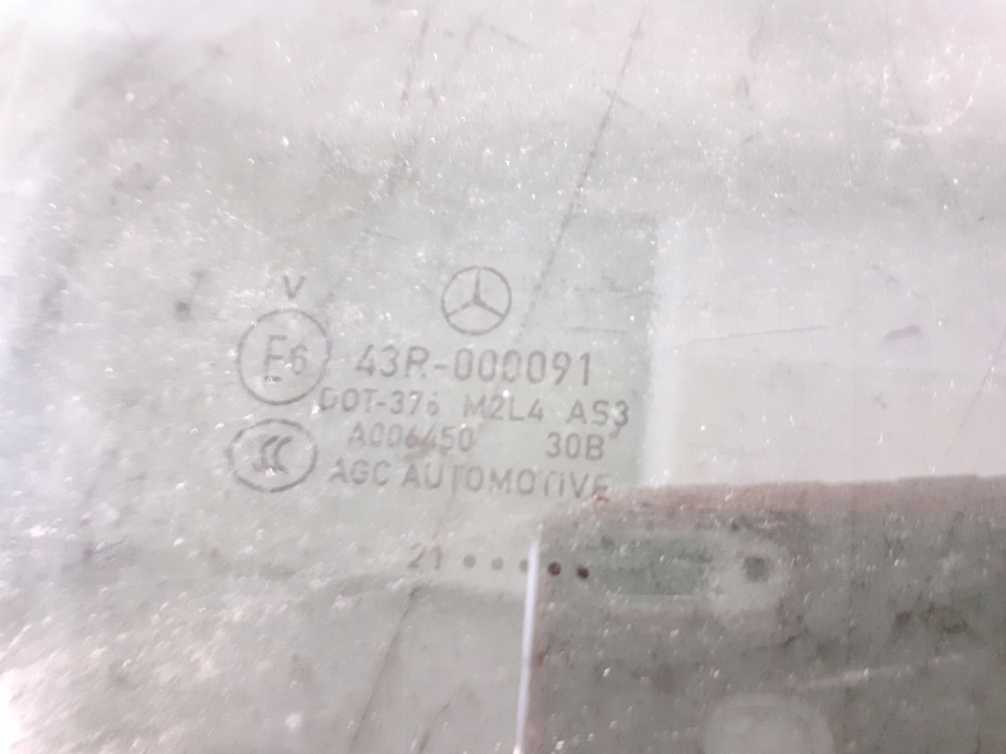 window left rear MERCEDES GLB X247 2021r.