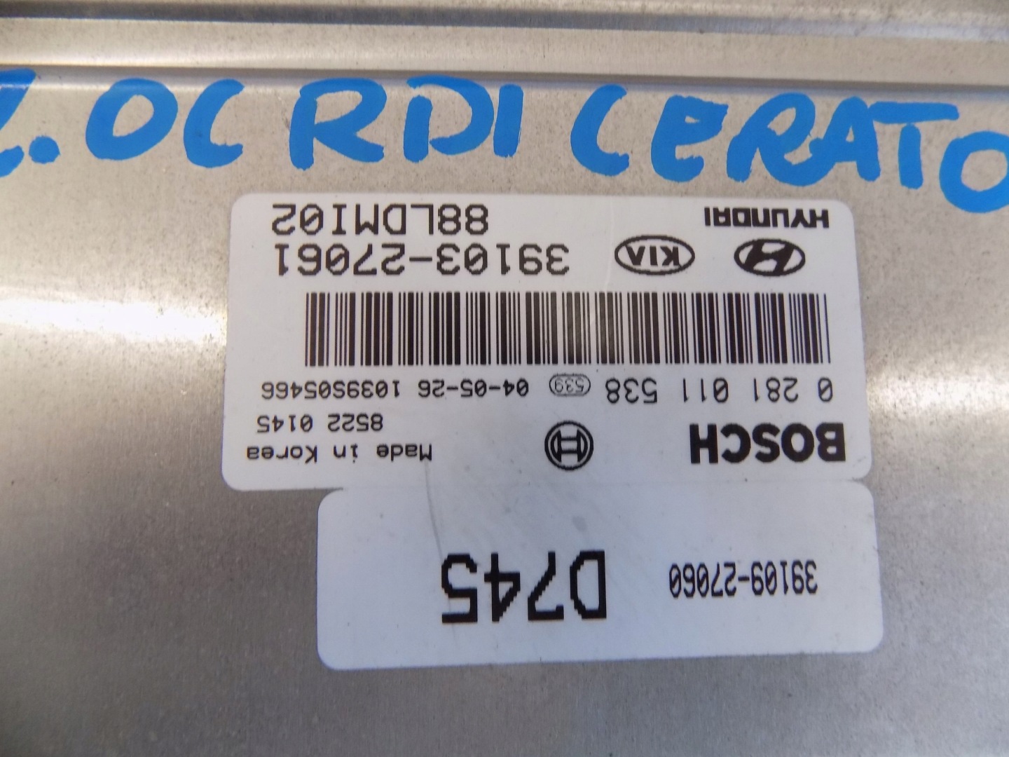 Computer Bedienteil KIA CERATO 2,0CRDI 04-08R
