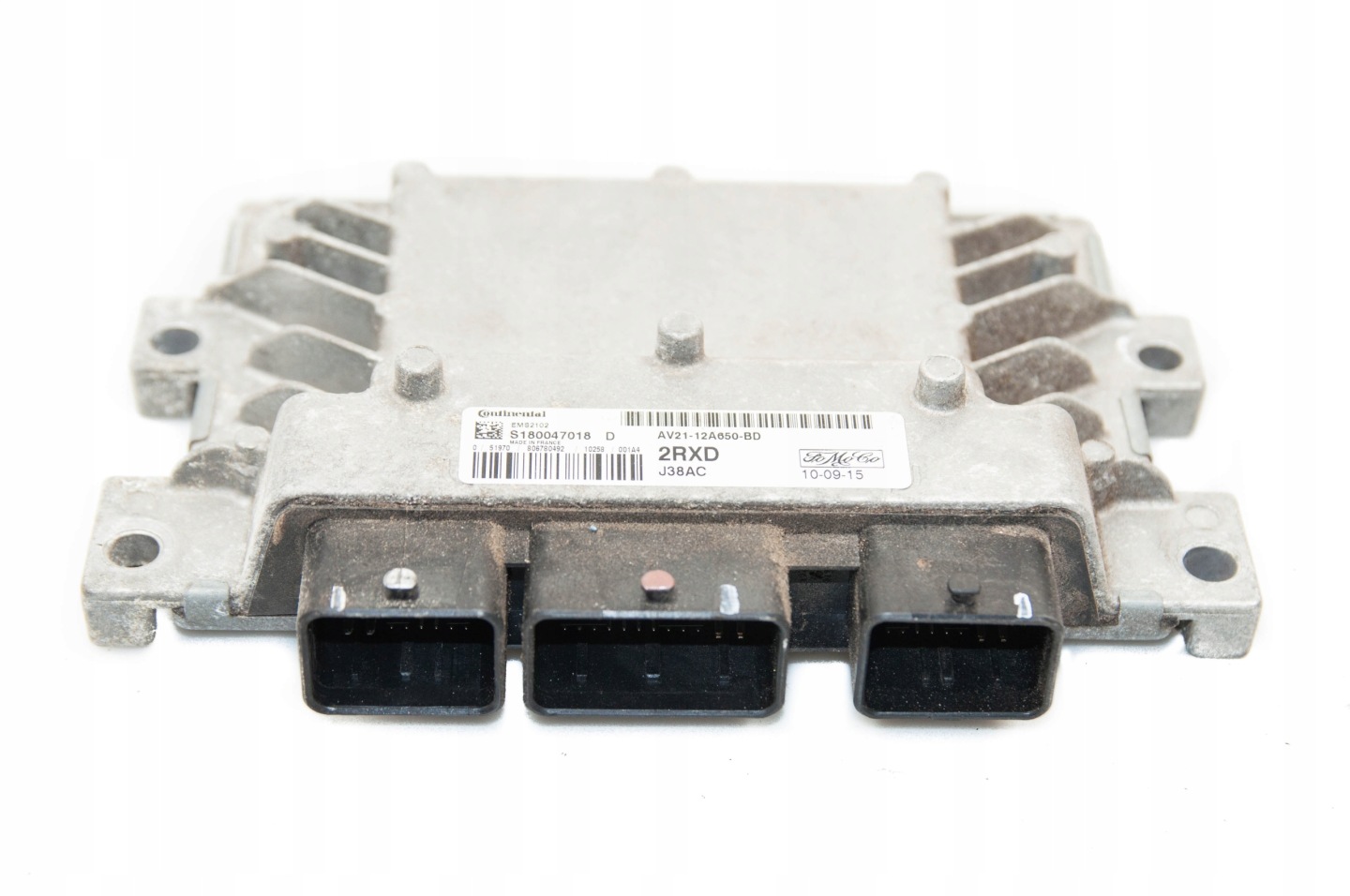 control unit of the engine FORD FIESTA MK7 AV21-12A650-BD