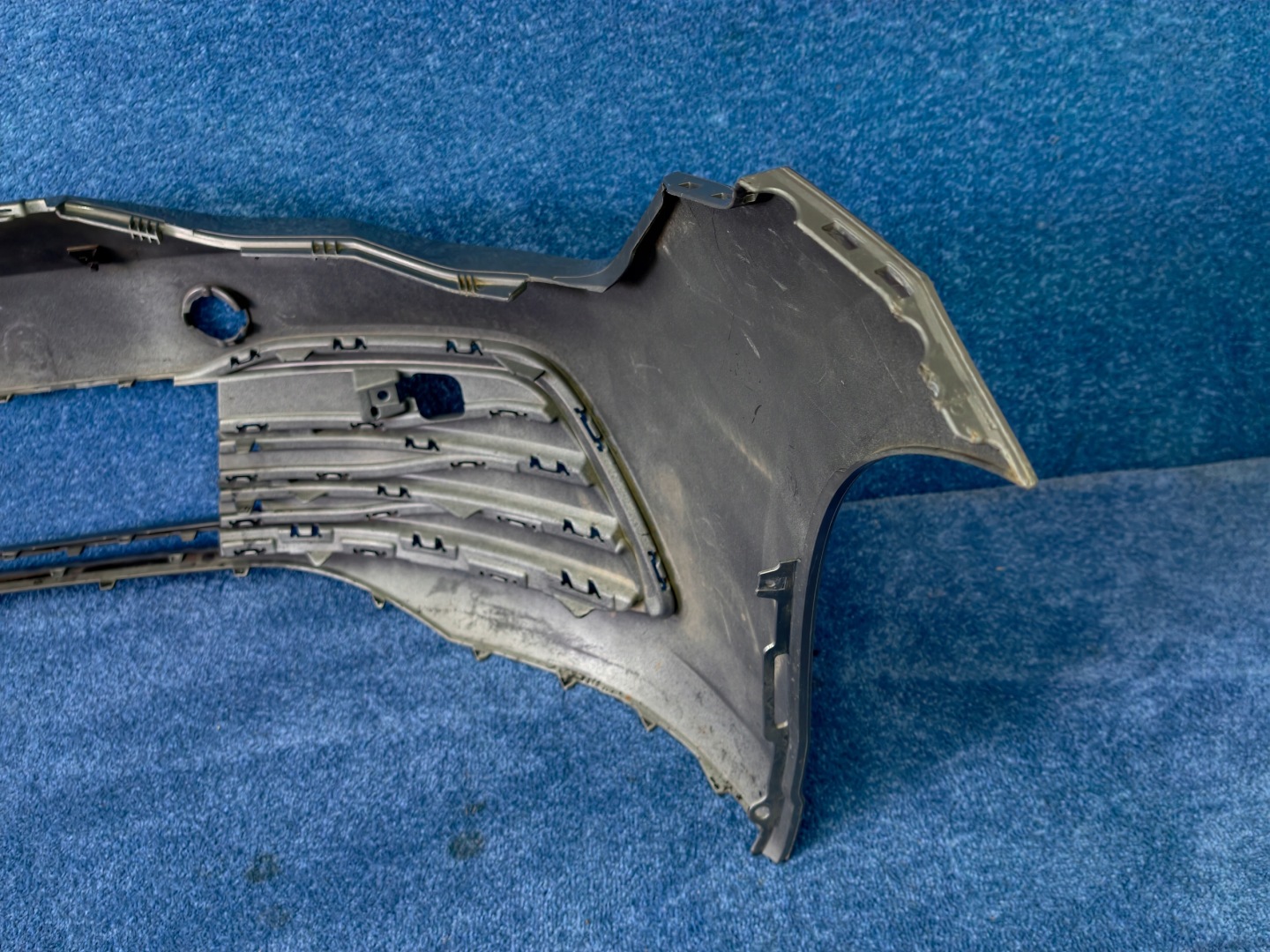 VW GOLF VIII 8 bumper front front DO LAKIEROWANIA graphitic 5H0807221H