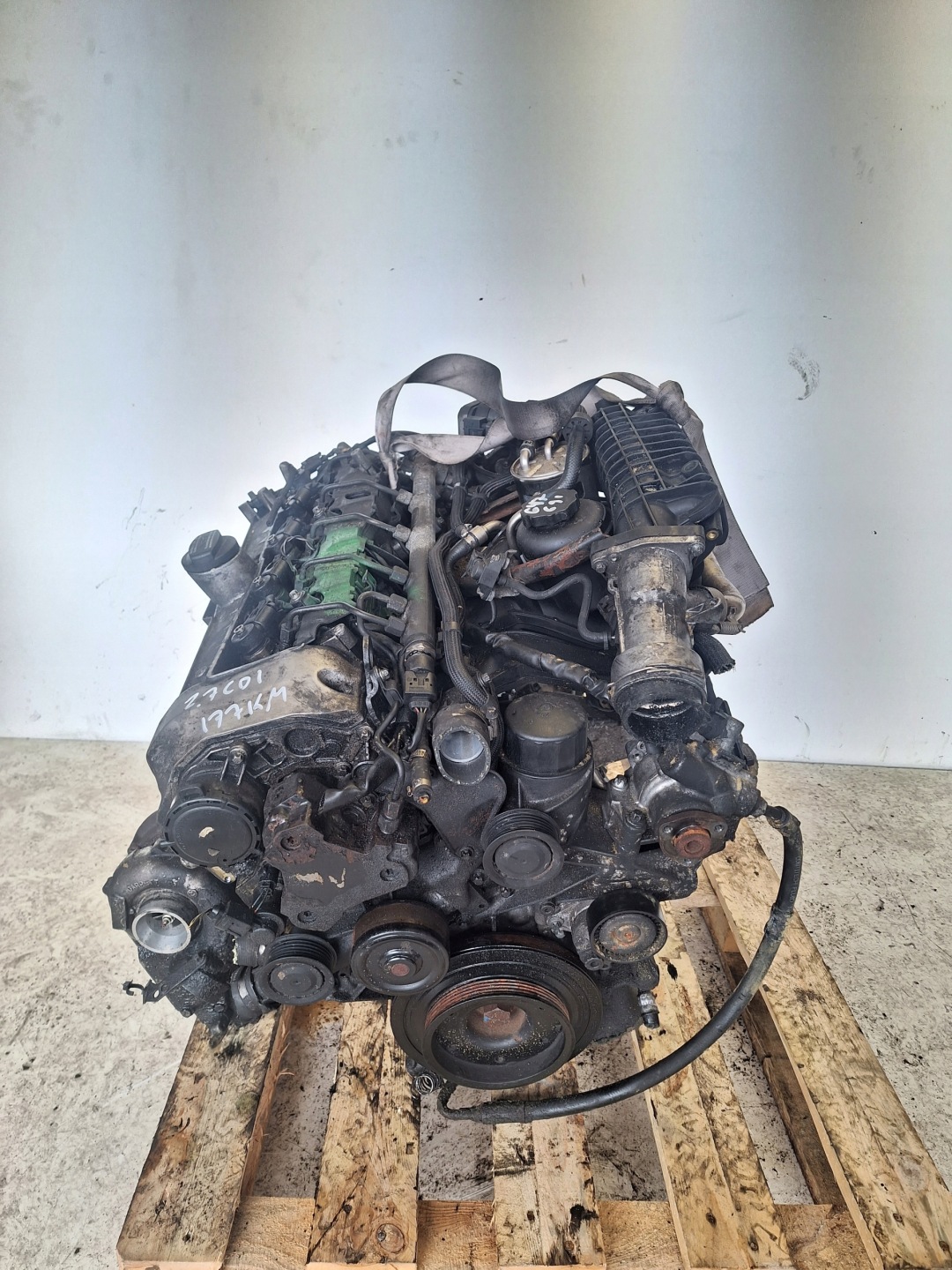 MERCEDES E-KLASA W211 02-06 engine 2.7 CDI 177KM 647691