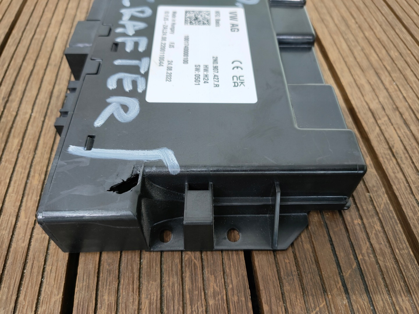 VW CRAFTER II MAN TGE 20-24 module control unit 2N0907427R OE