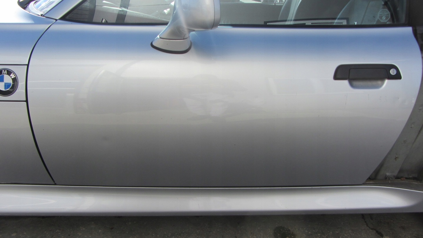 BMW Z3 E36 DOOR LEFT FRONT SILVER ORIGINAL 354 TITAN SILBER 0307023