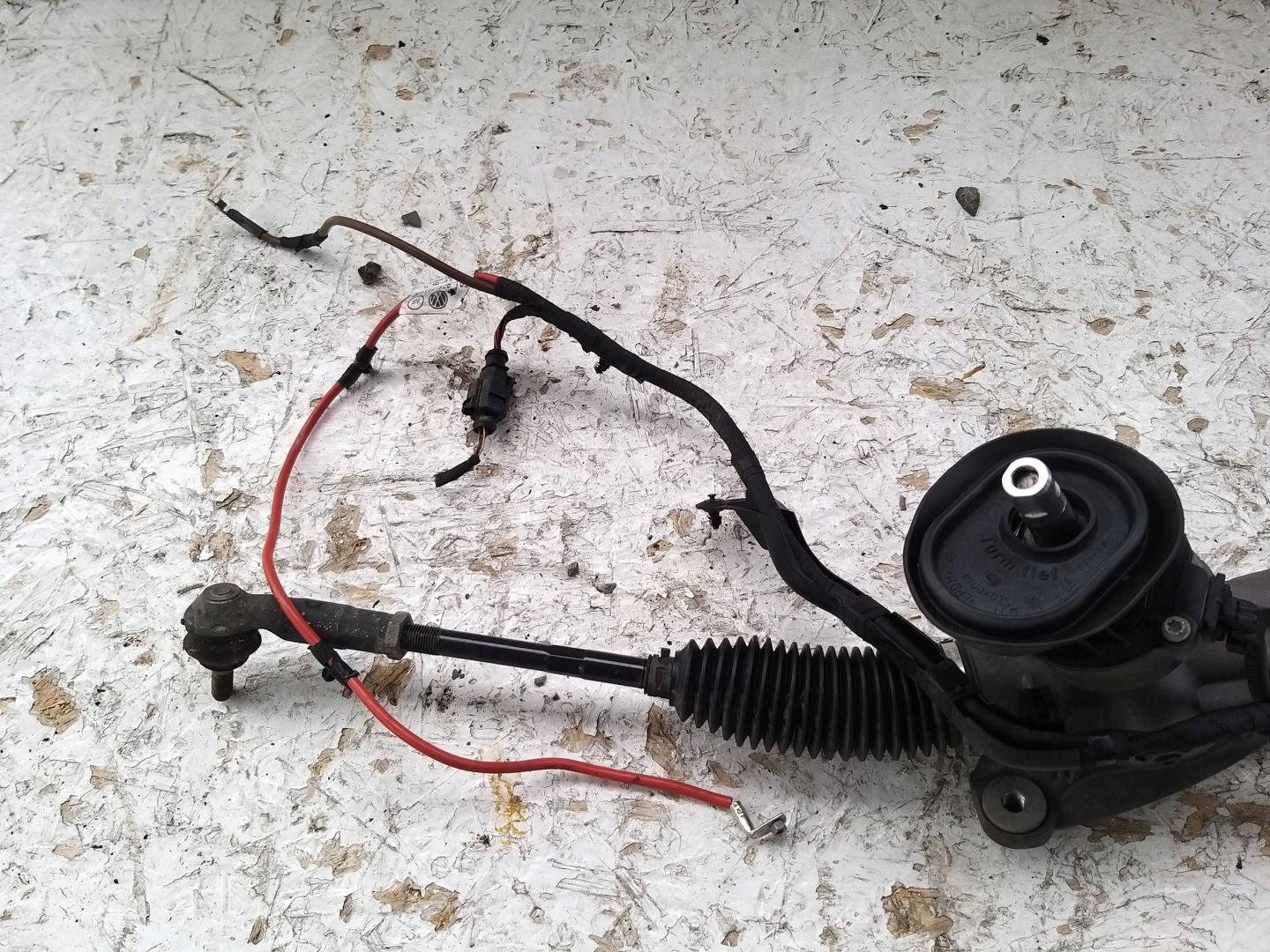 OCTAVIA III GOLF VII LEON III drag rod servo steering control 31TYS KM