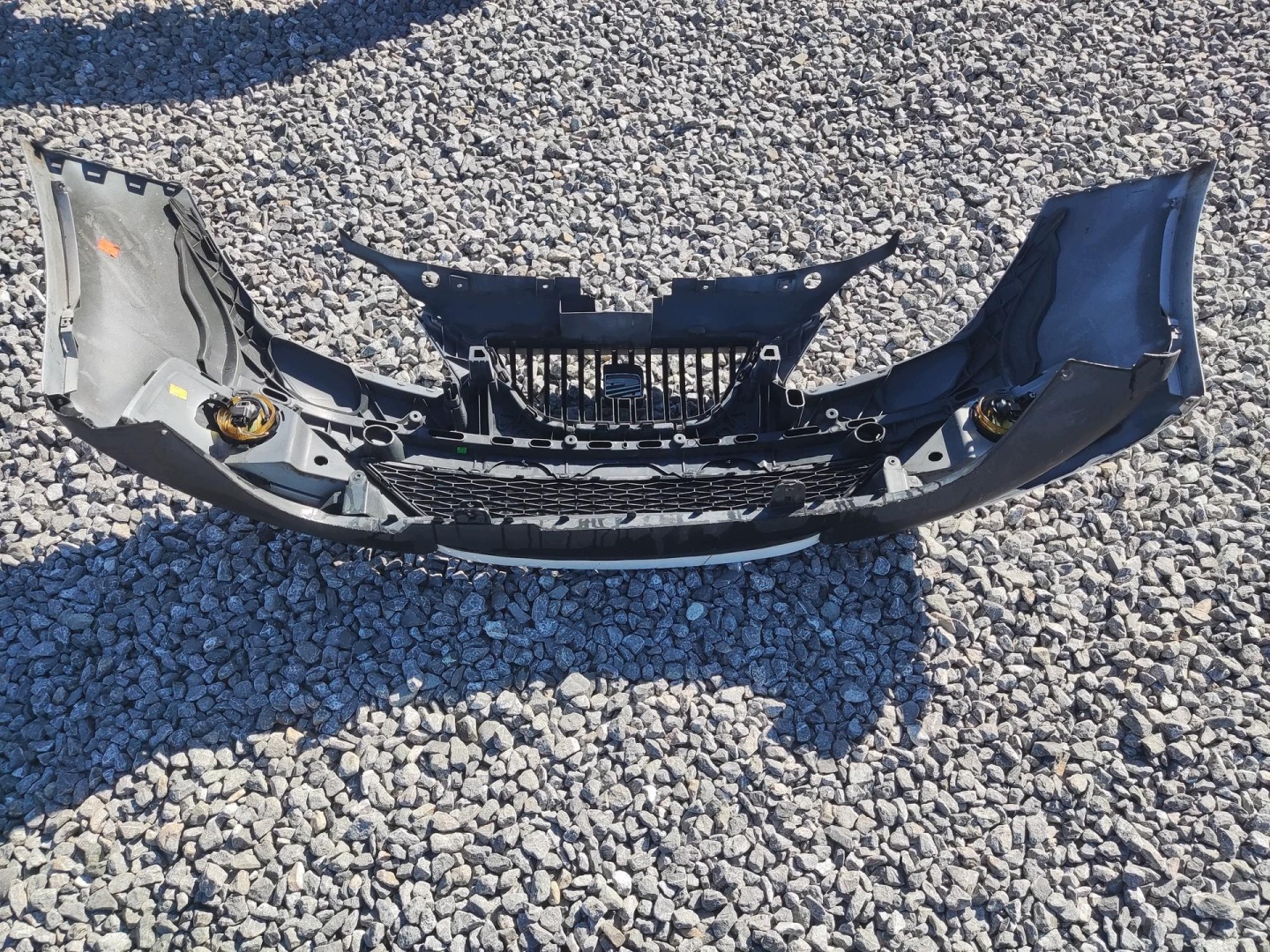 bumper front complete fog lights SEAT IBIZA IV 6J 2008-2012