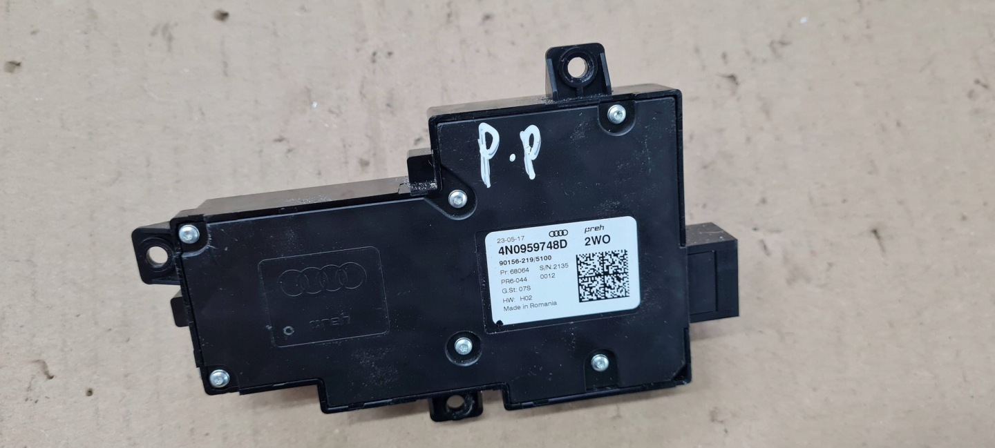 A6 C8 4K control panel seat electrical right front 4N0959748D A7 4K