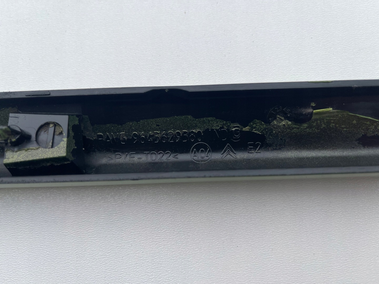 moulding door left front Citroen C2 03-09r.
