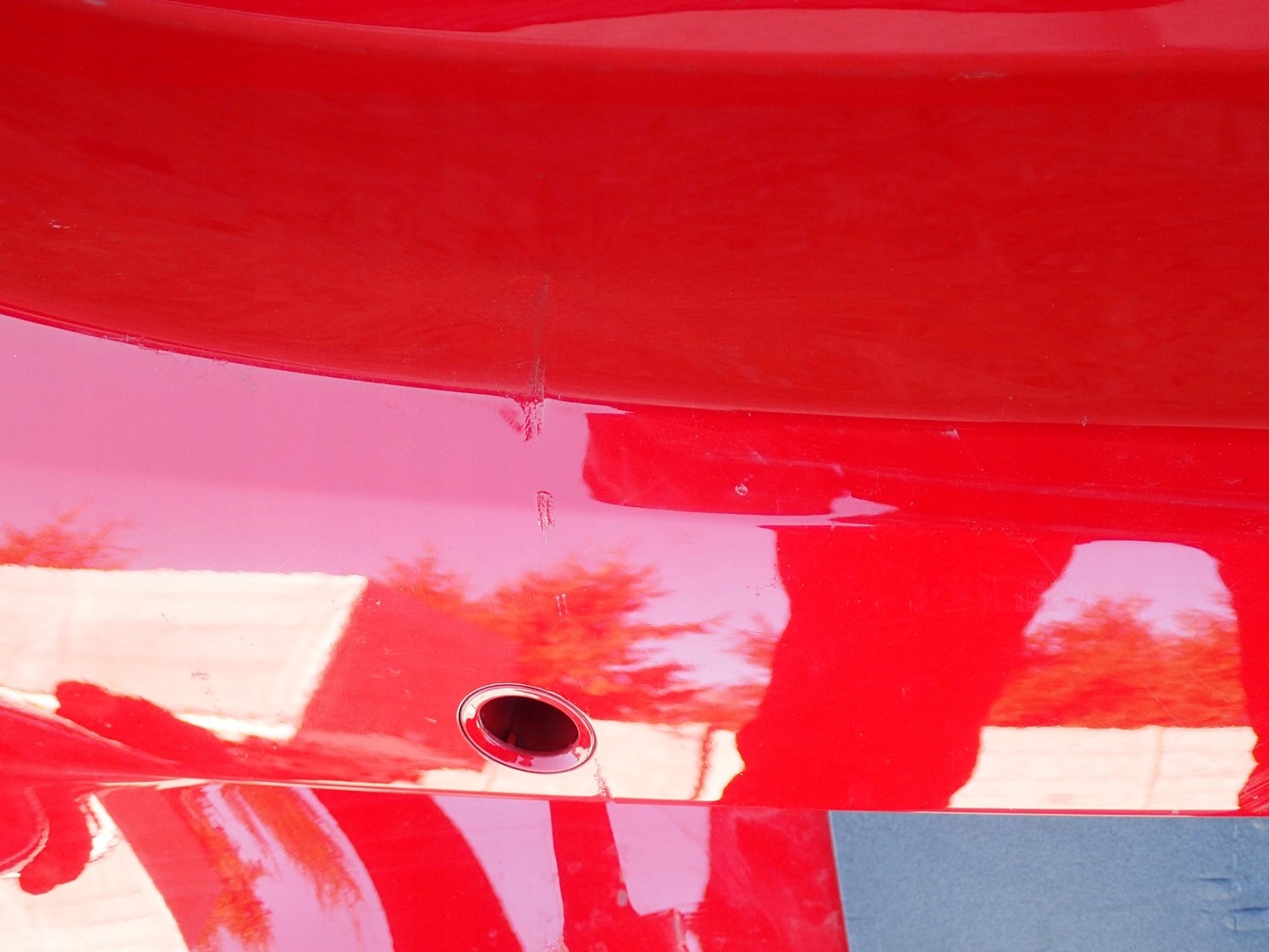 bumper rear part rear OPEL CORSA E X15 2014-2019R
