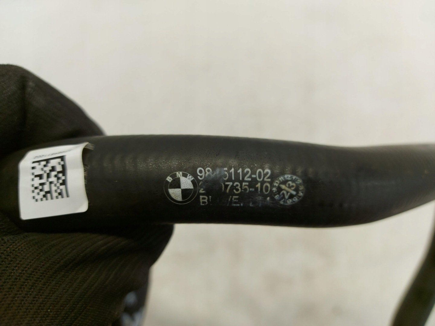 BMW 5 G60 530E x-drive prijenos cijev vode 5A16AF9 9845112