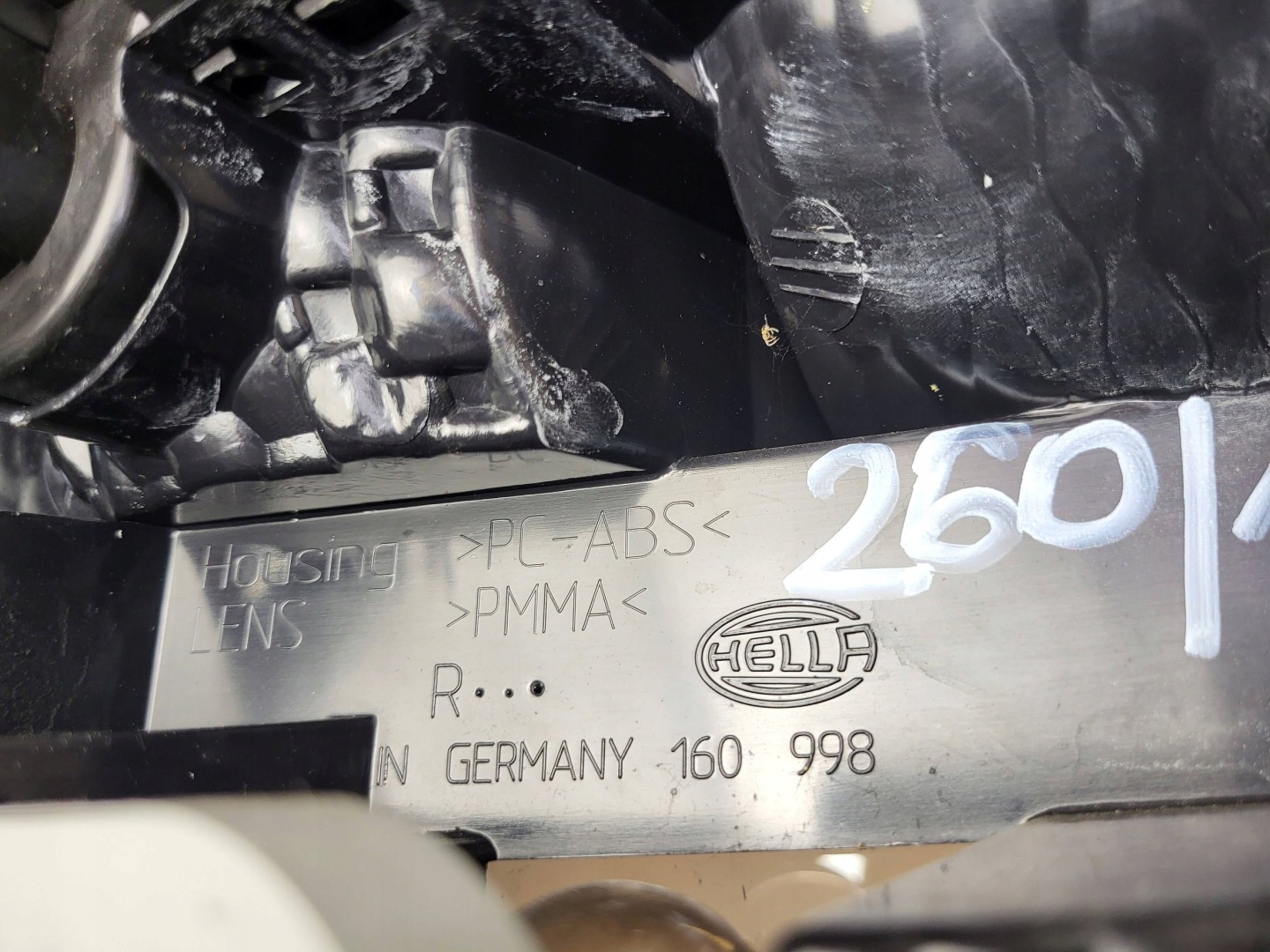 light rear left VOLVO C70 160998