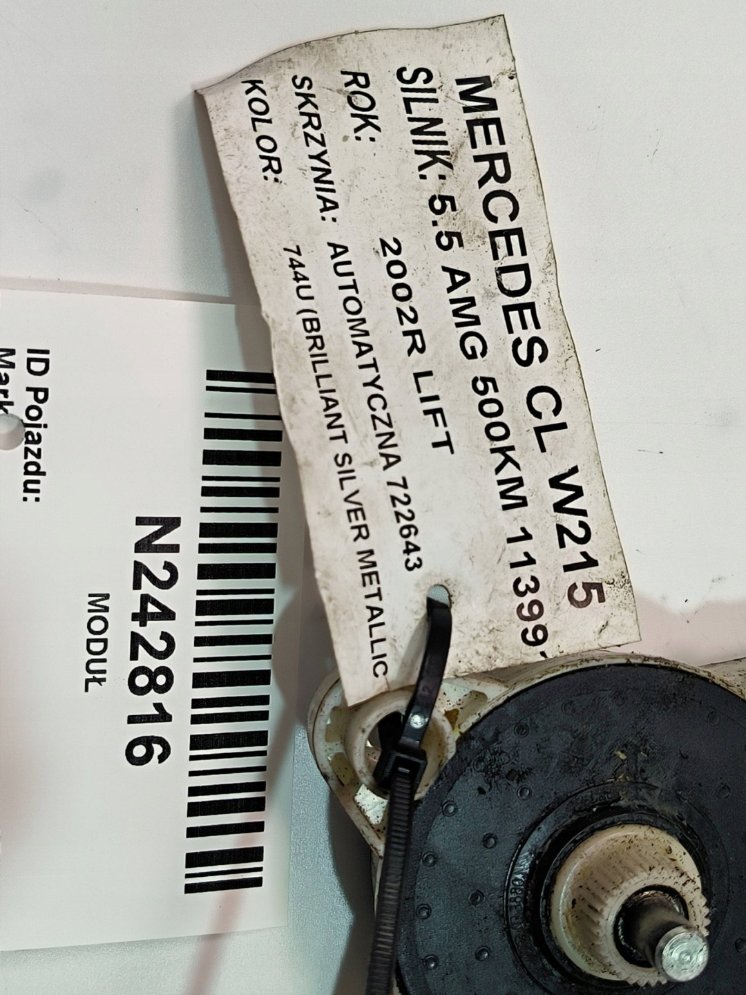 mini motor windows LP 0130821921 MERCEDES W215