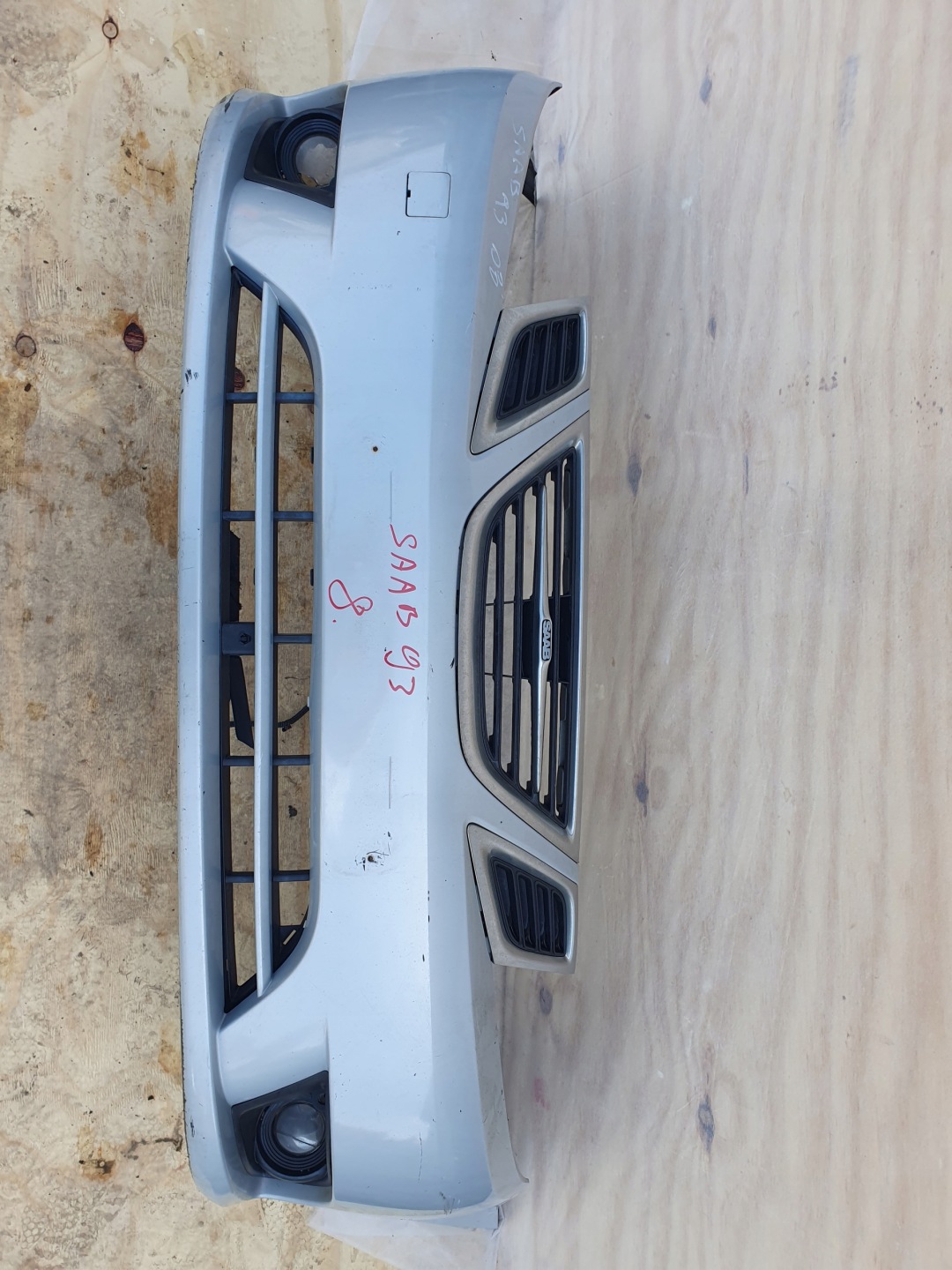 Saab 93 9-3 Lift 07- front bumper front