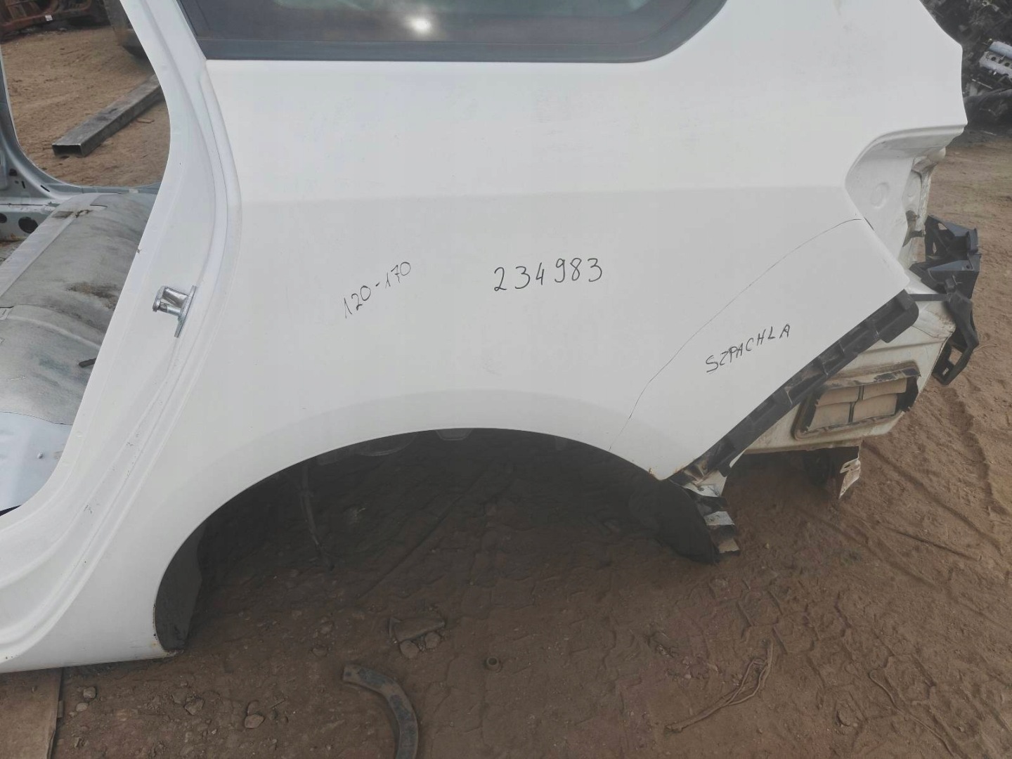 LONGHERONE parafango sinistra posteriore OPEL ASTRA J Y40R
