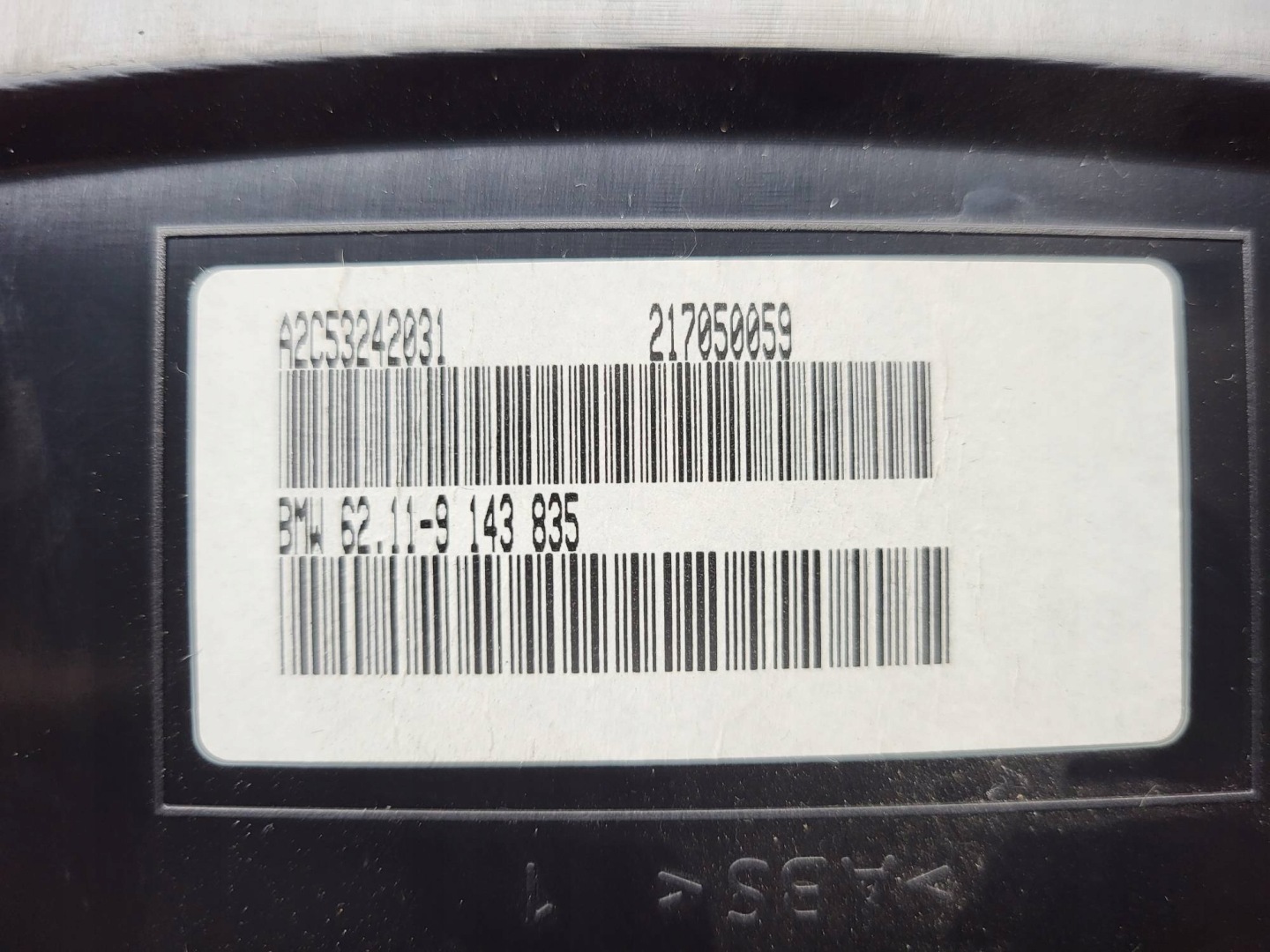 dials BMW X5 E70 3.0 D 6976284 europa damaged