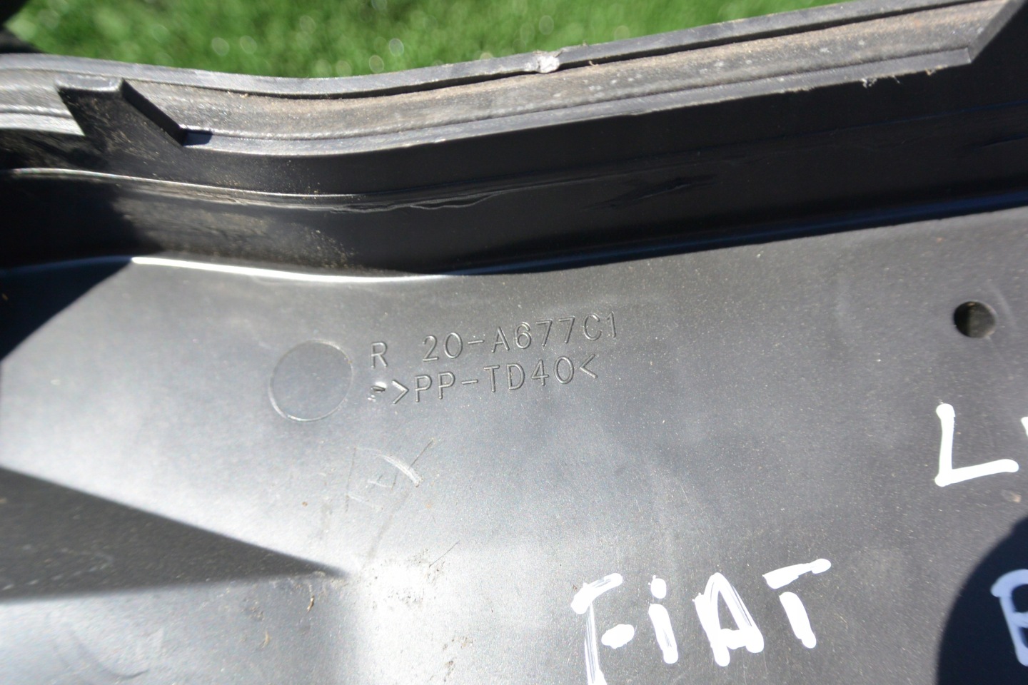 spoiler cap lights left FIAT DUCATO and